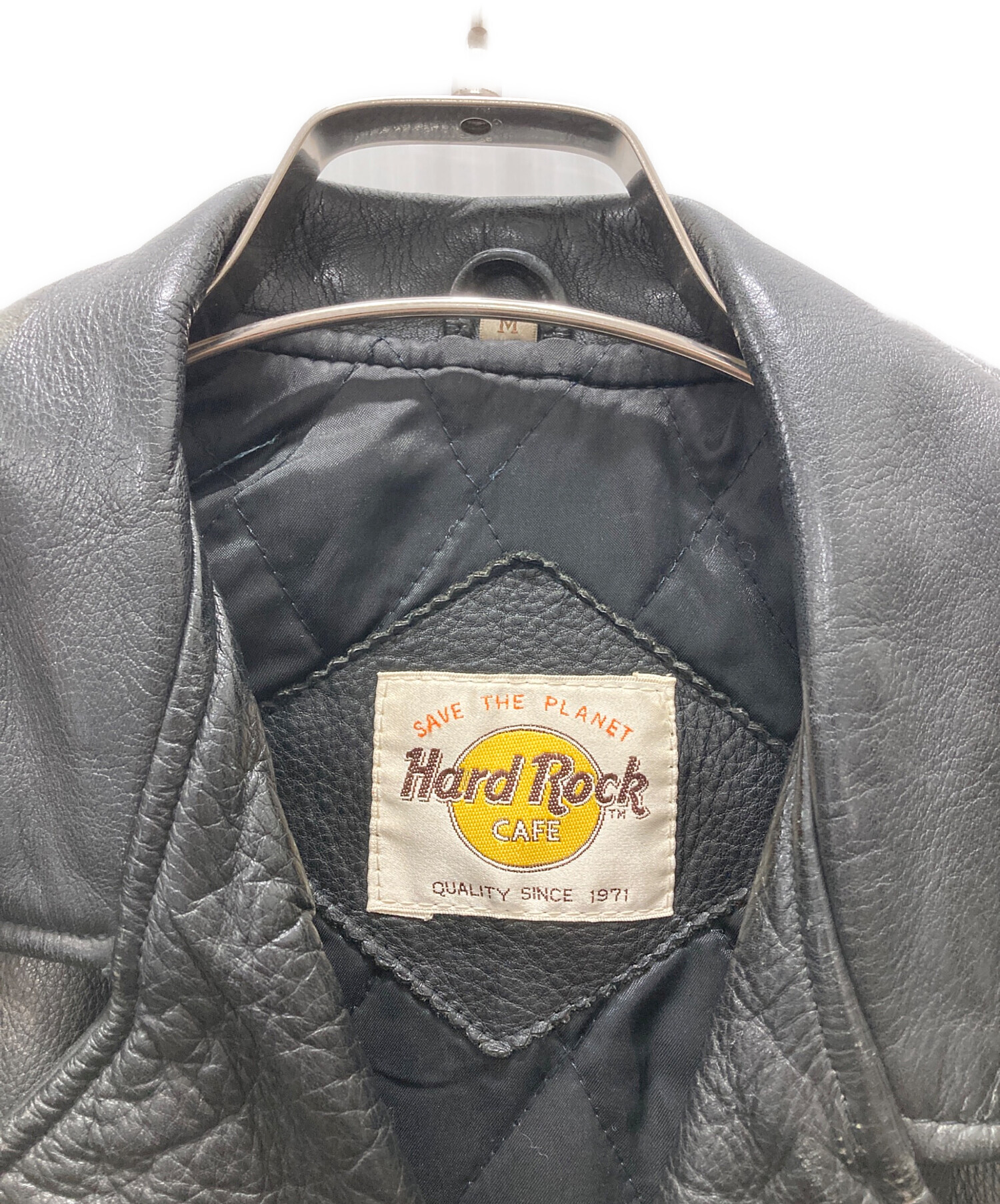 中古・古着通販】Hard Rock cafe (ハードロックカフェ) レザー 中古・古着通販】Hard Rock cafe (ハードロックカフェ) レザー