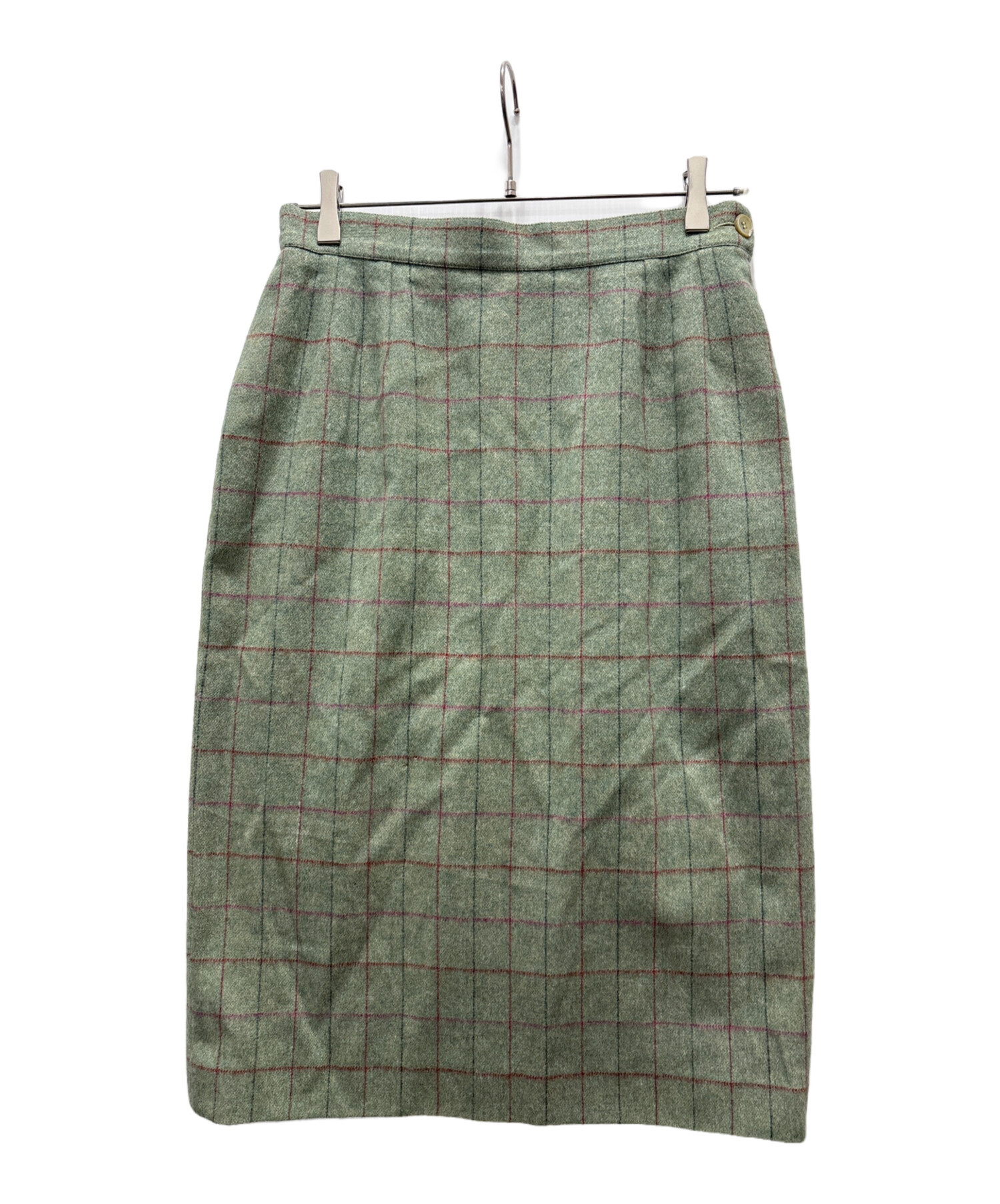 b☆イブサンローラン スカートスーツ YVES SAINT LAURENT セットアップ