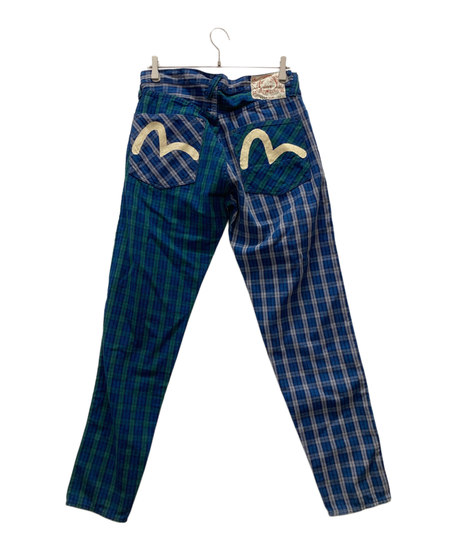 EVISU エヴィス　ドットカモメ　パンツ 中古・古着通販】EVISU (エヴィス) カモメペイントブッシュデニム