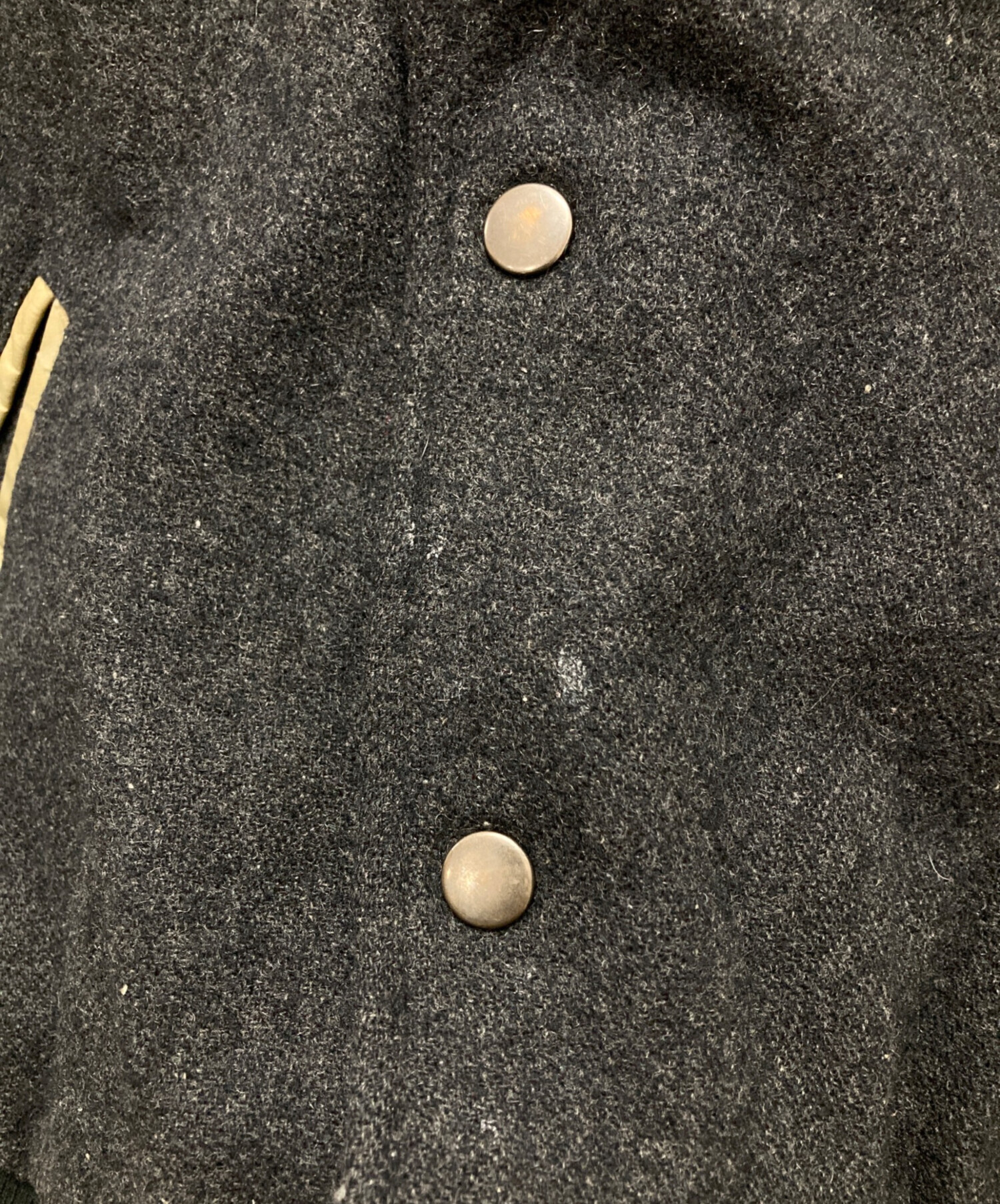 中古・古着通販】CarHartt (カーハート) スタジャン グレー サイズ:L