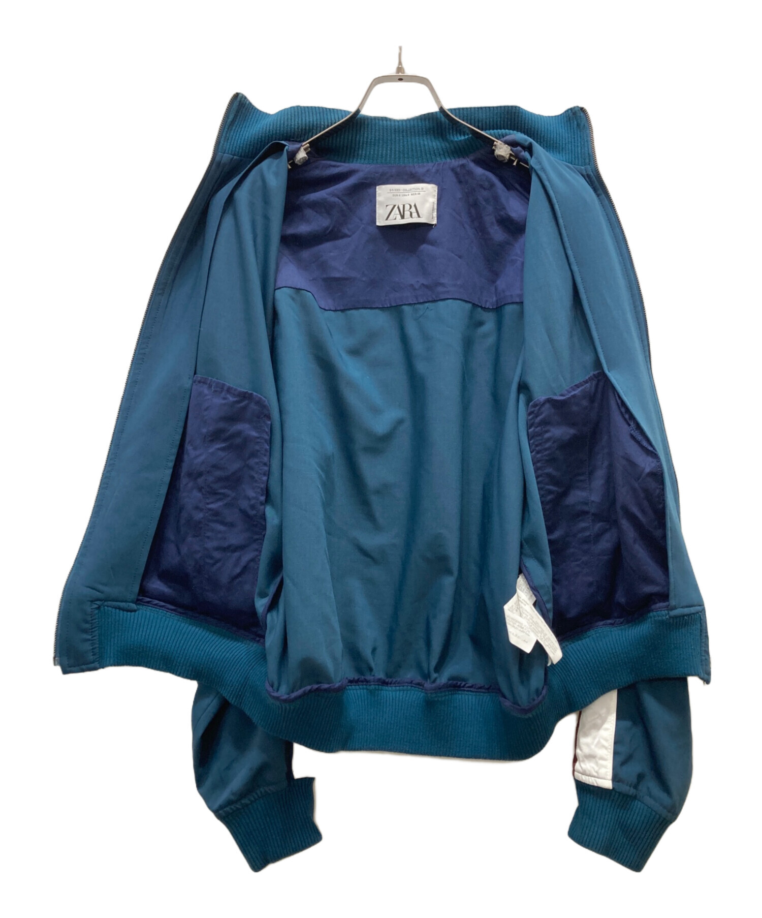 中古・古着通販】ZARA (ザラ) トラックジャケット スカイブルー サイズ