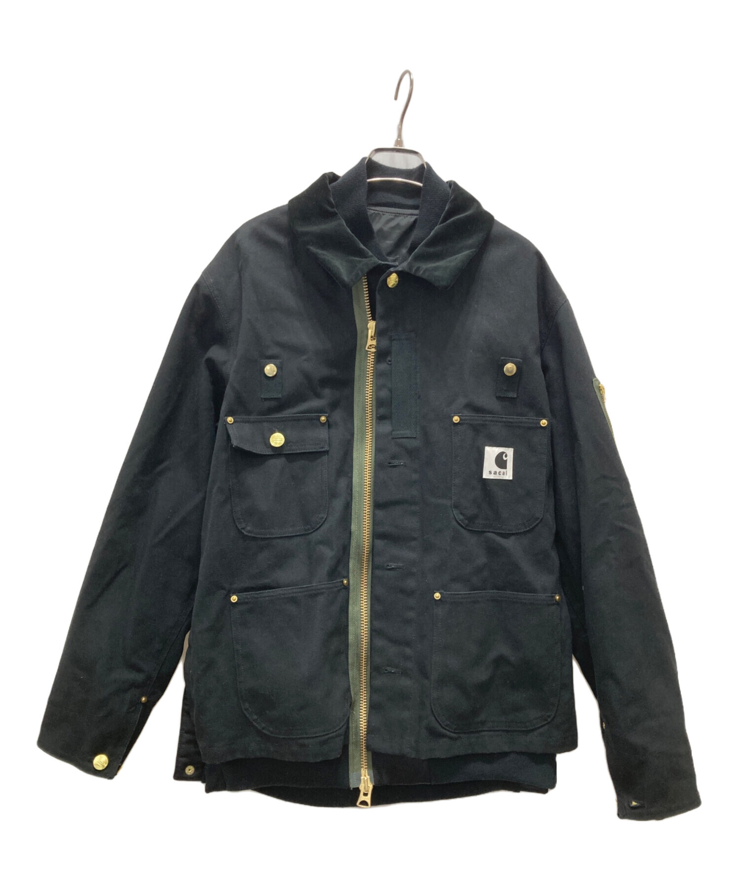 中古・古着通販】CarHartt (カーハート) sacai (サカイ) Canvas MA-1 