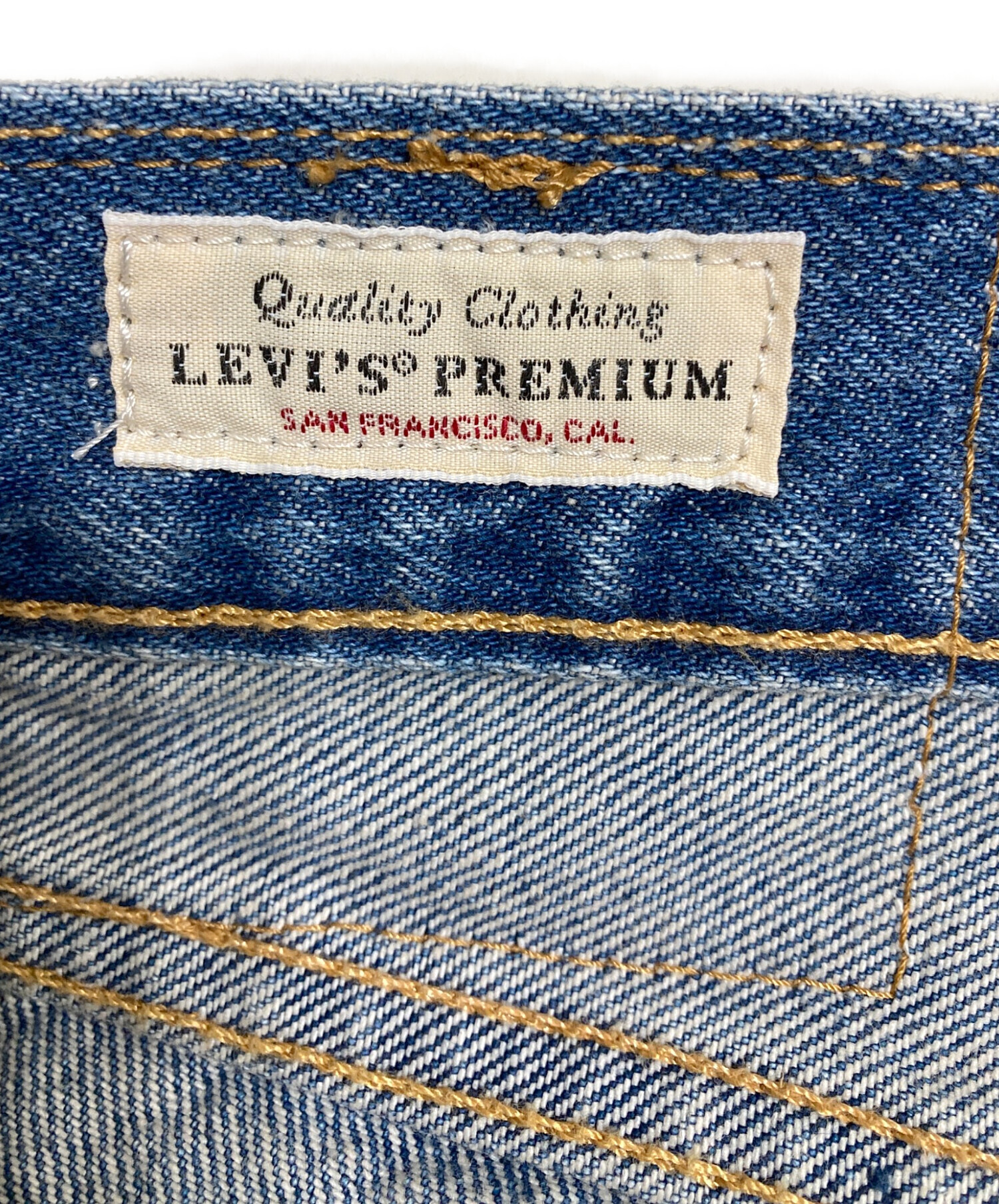 中古・古着通販】LEVI'S (リーバイス) EDIFICE (エディフィス) 別注501
