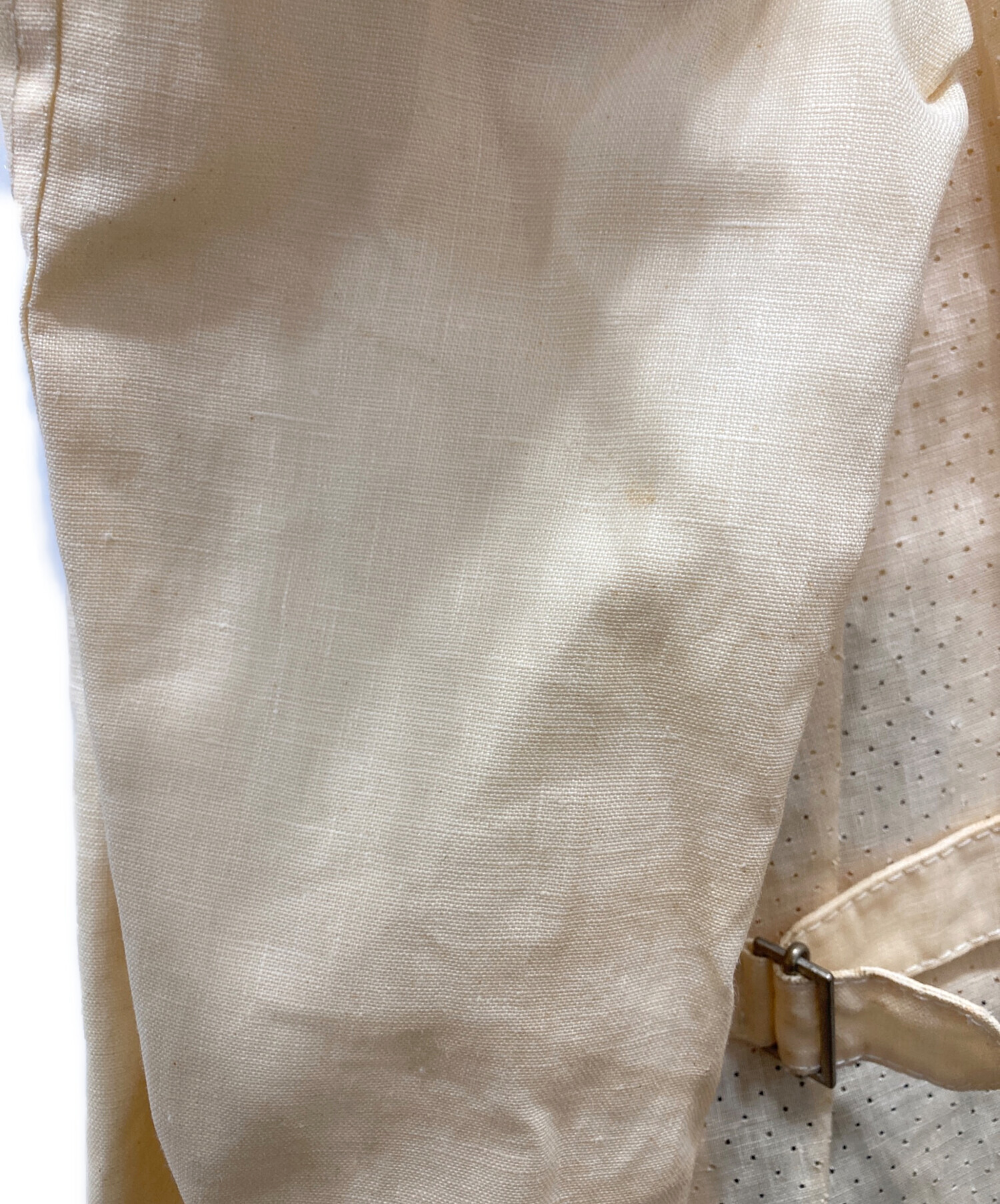 中古・古着通販】BELSTAFF (ベルスタッフ) リネンジャケット イエロー
