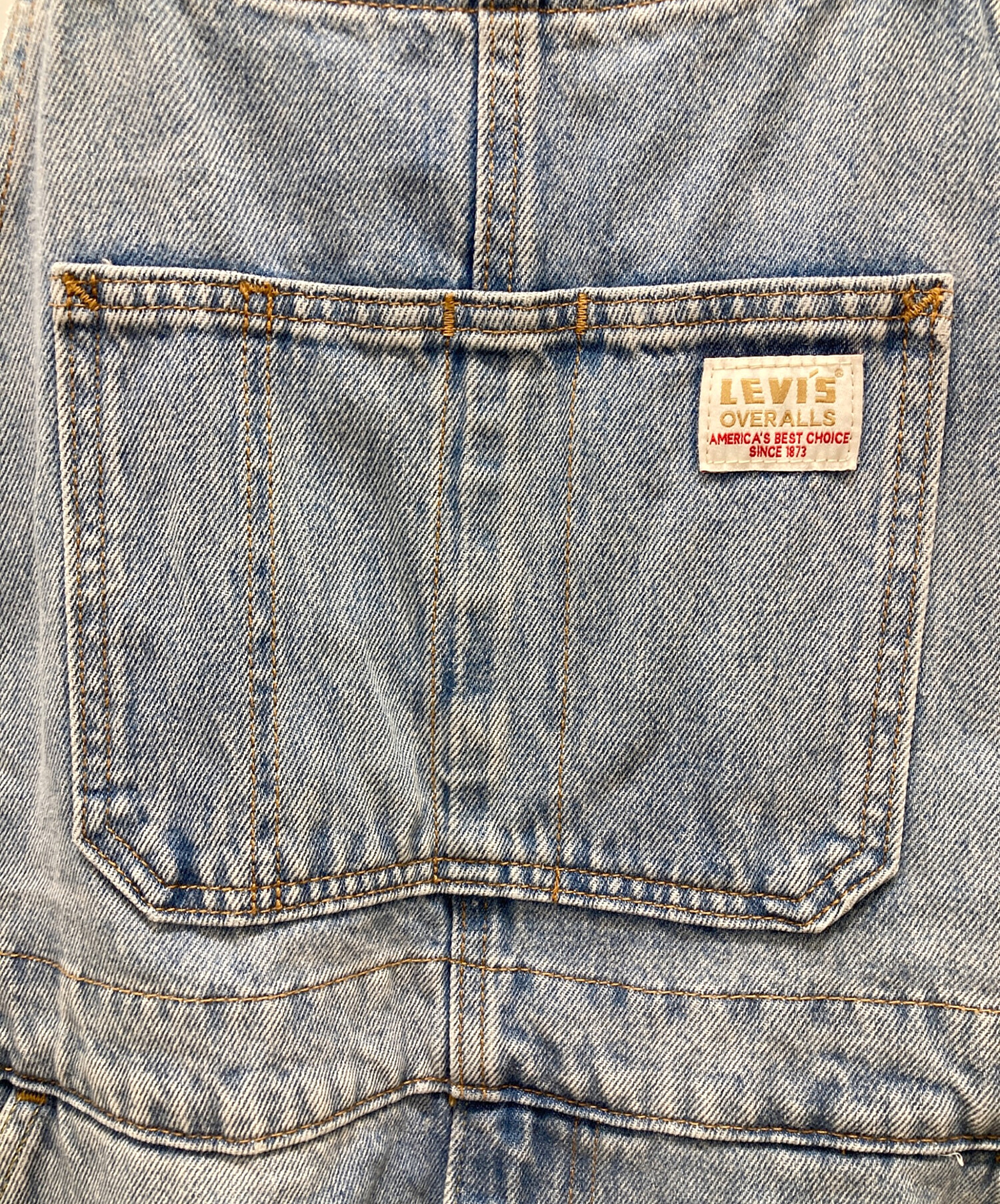 中古・古着通販】LEVI'S (リーバイス) オーバーオール インディゴ