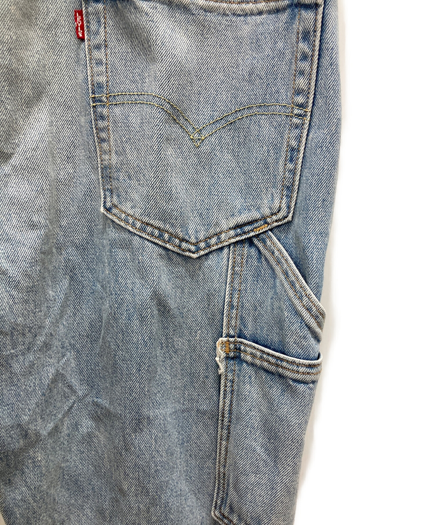 中古・古着通販】LEVI'S (リーバイス) オーバーオール インディゴ