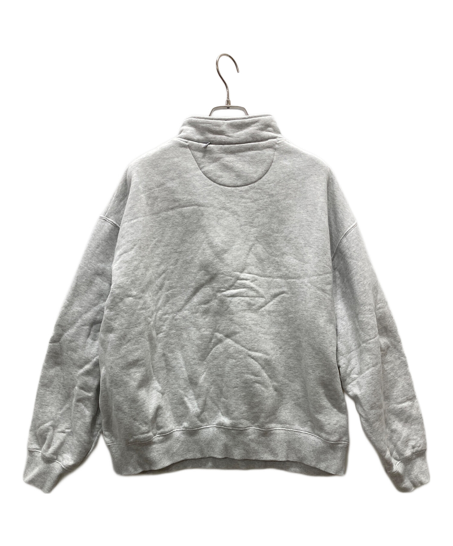 HUF ハフ ブルゾン（その他） M グレー 【古着】【中古】【送料無料】 中古・古着通販】HUF (ハフ) ハーフジップスウェット グレー サイズ:L