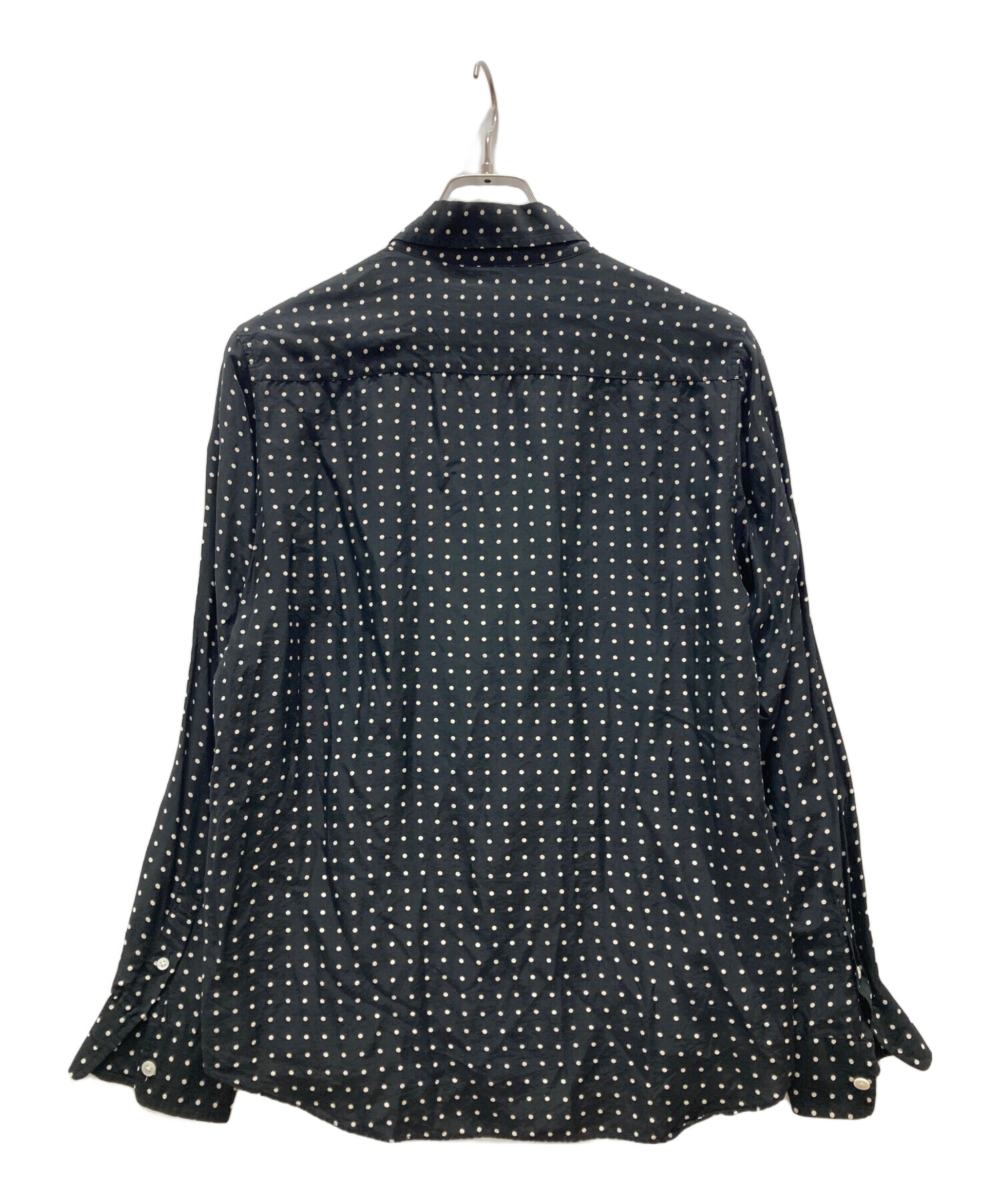 中古・古着通販】WACKO MARIA (ワコマリア) ドット柄シャツ ブラック