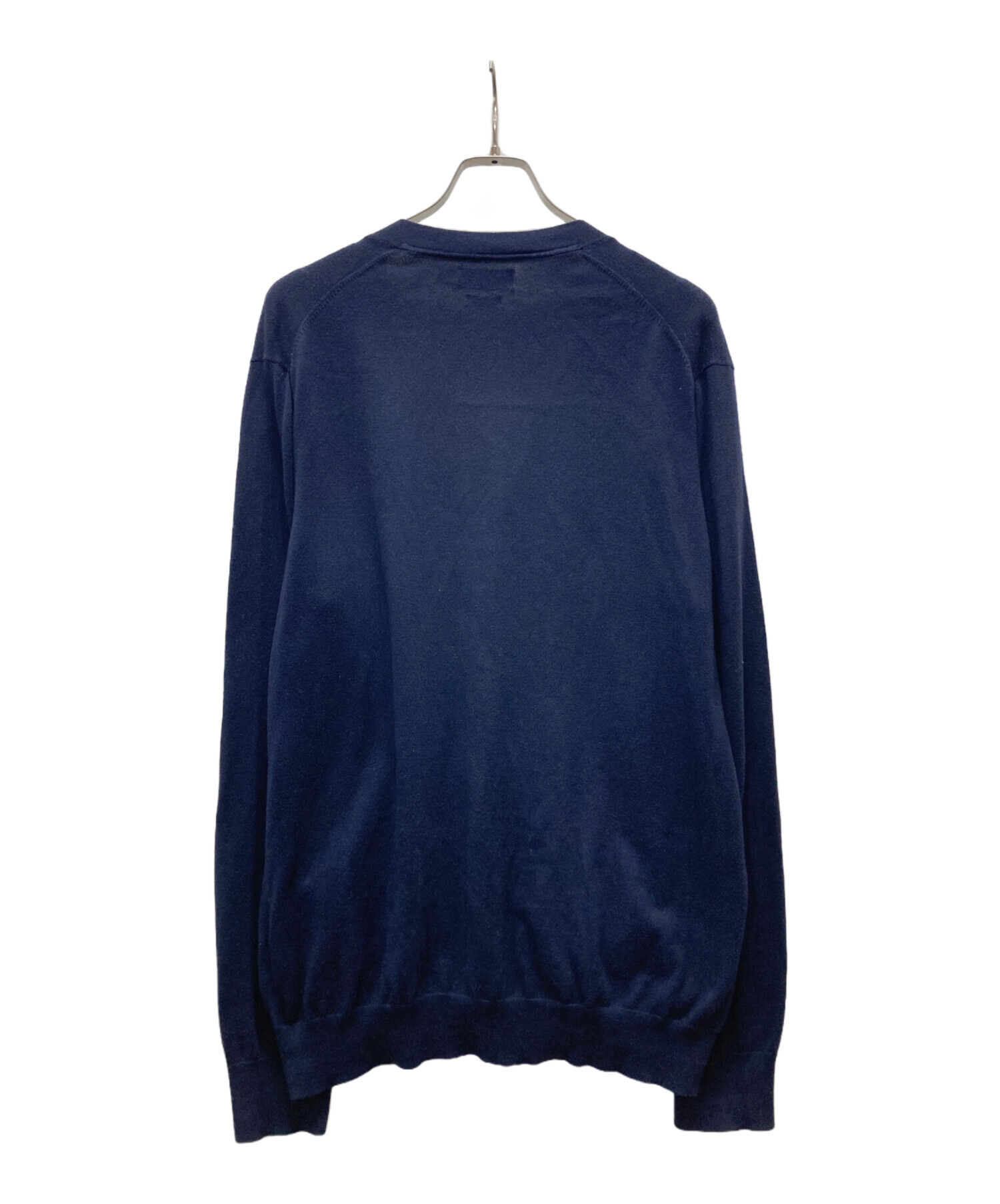 POLO RALPH LAUREN PIMA COTTON 紺 カーディガンXL 中古・古着通販】POLO RALPH LAUREN (ポロ・ラルフローレン) Vネック