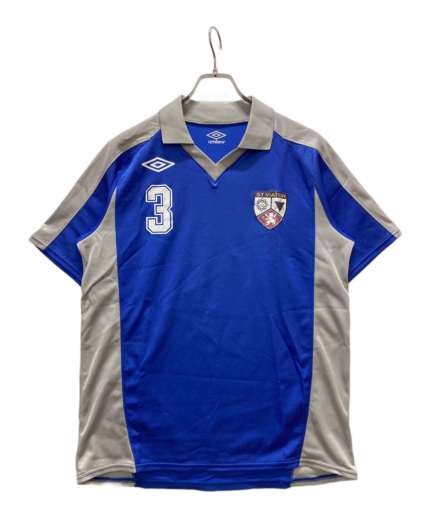 中古・古着通販】UMBRO (アンブロ) ゲームシャツ ブルー サイズ:不明