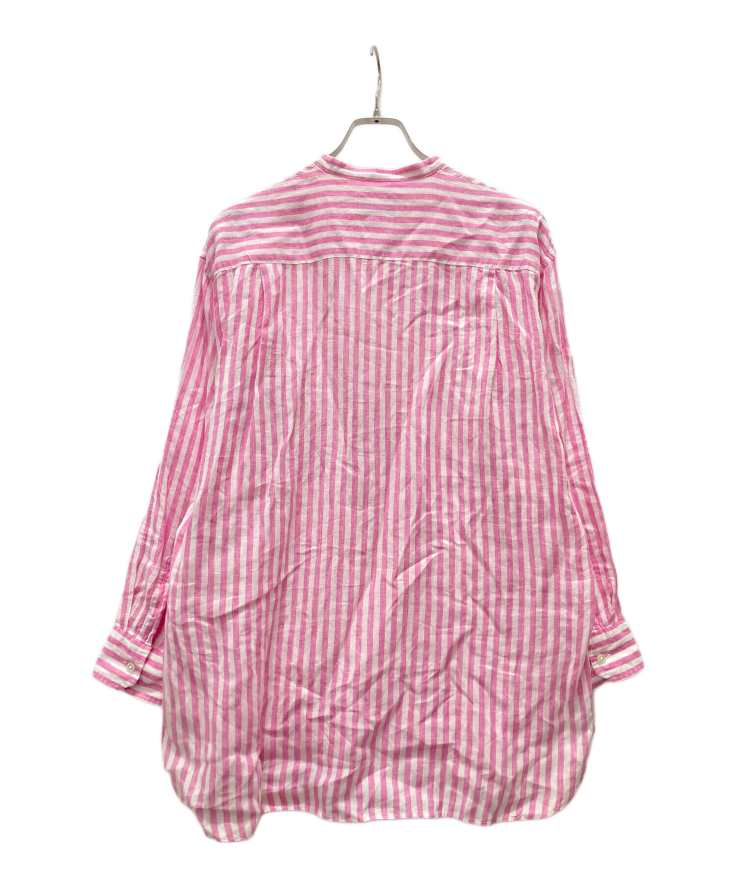 中古・古着通販】MACPHEE (マカフィー) チュニック丈リネンシャツ