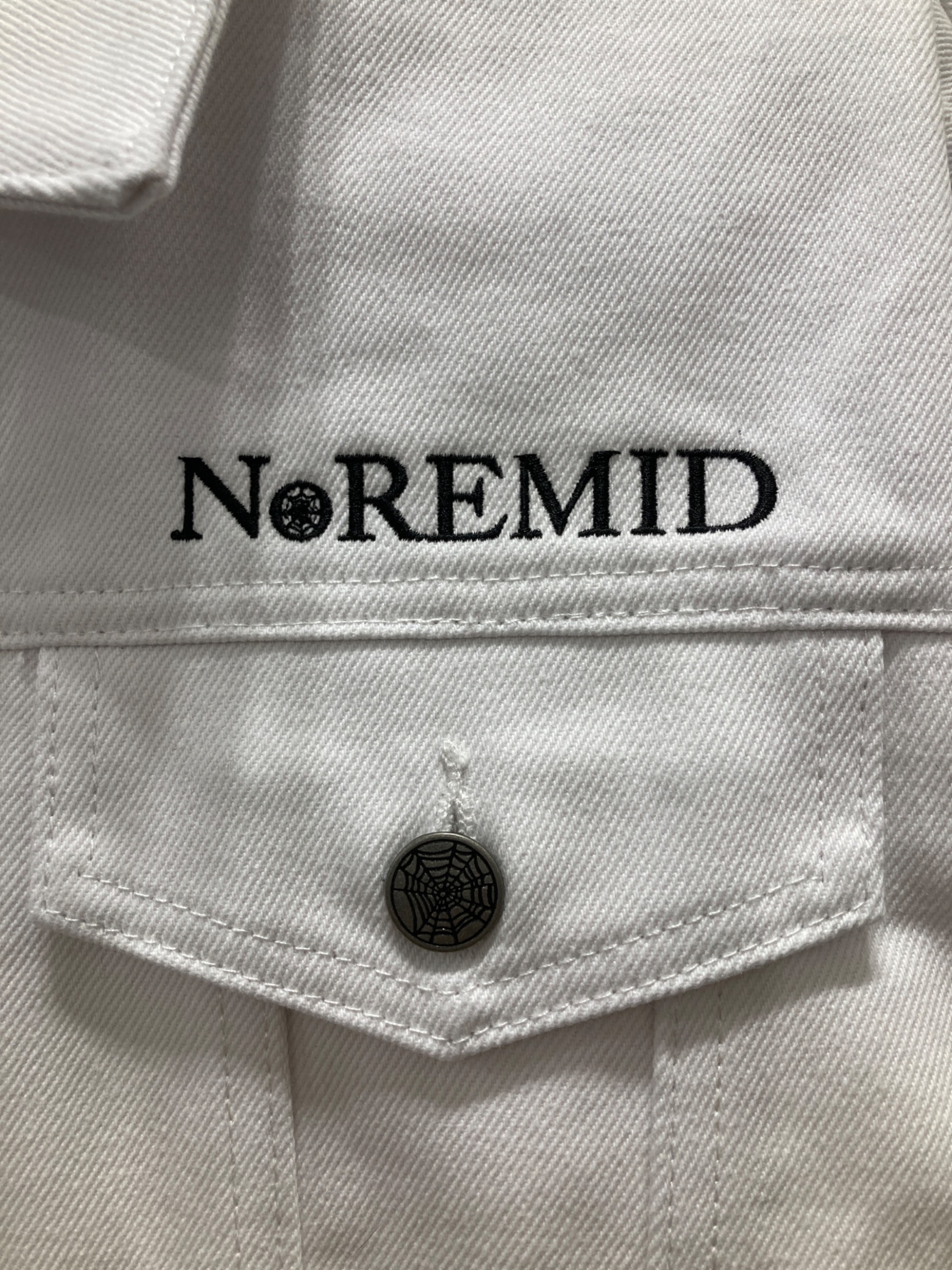 中古・古着通販】NOREMID (ノーリミッド) デニムジャケット ホワイト