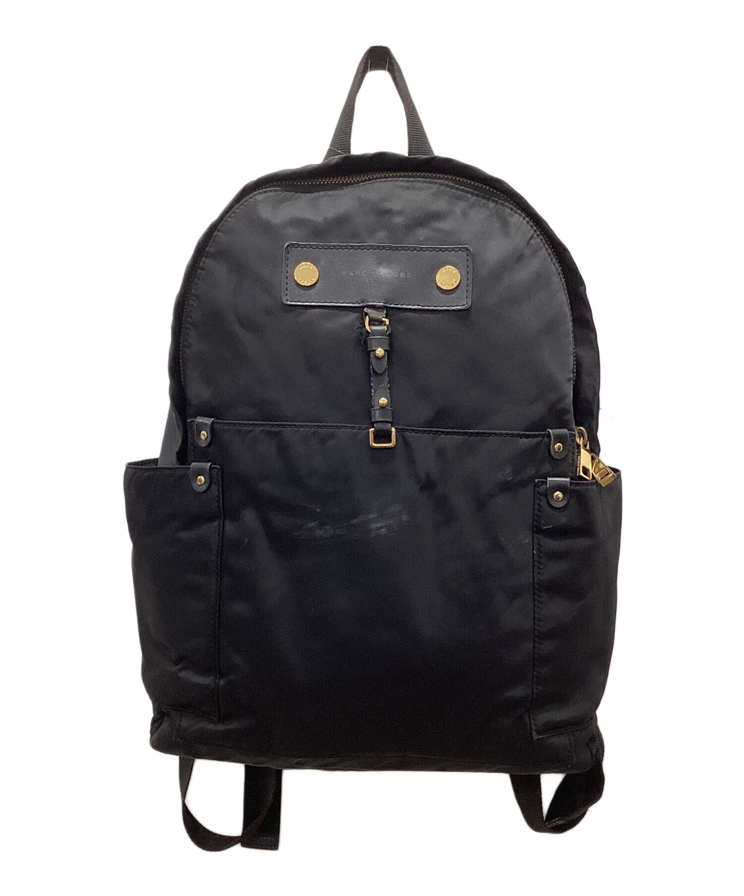 中古・古着通販】MARC JACOBS (マークジェイコブス) リュック ブラック 
