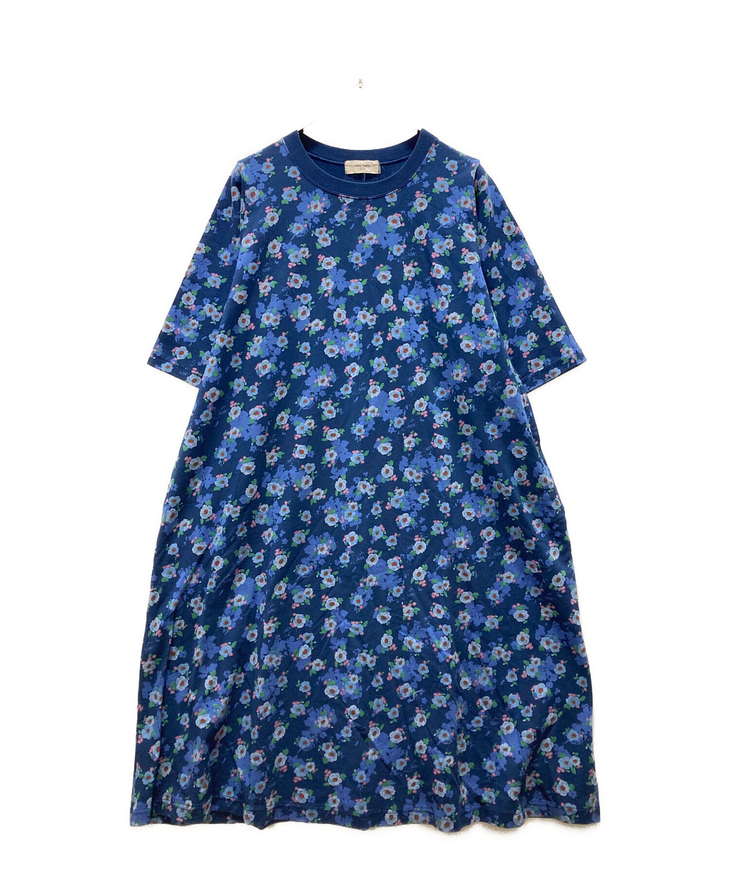 中古・古着通販】SUPER HAKKA (スーパーハッカ) 花柄ブラウス 中古・古着通販】SUPER HAKKA (スーパーハッカ) 花柄ブラウス