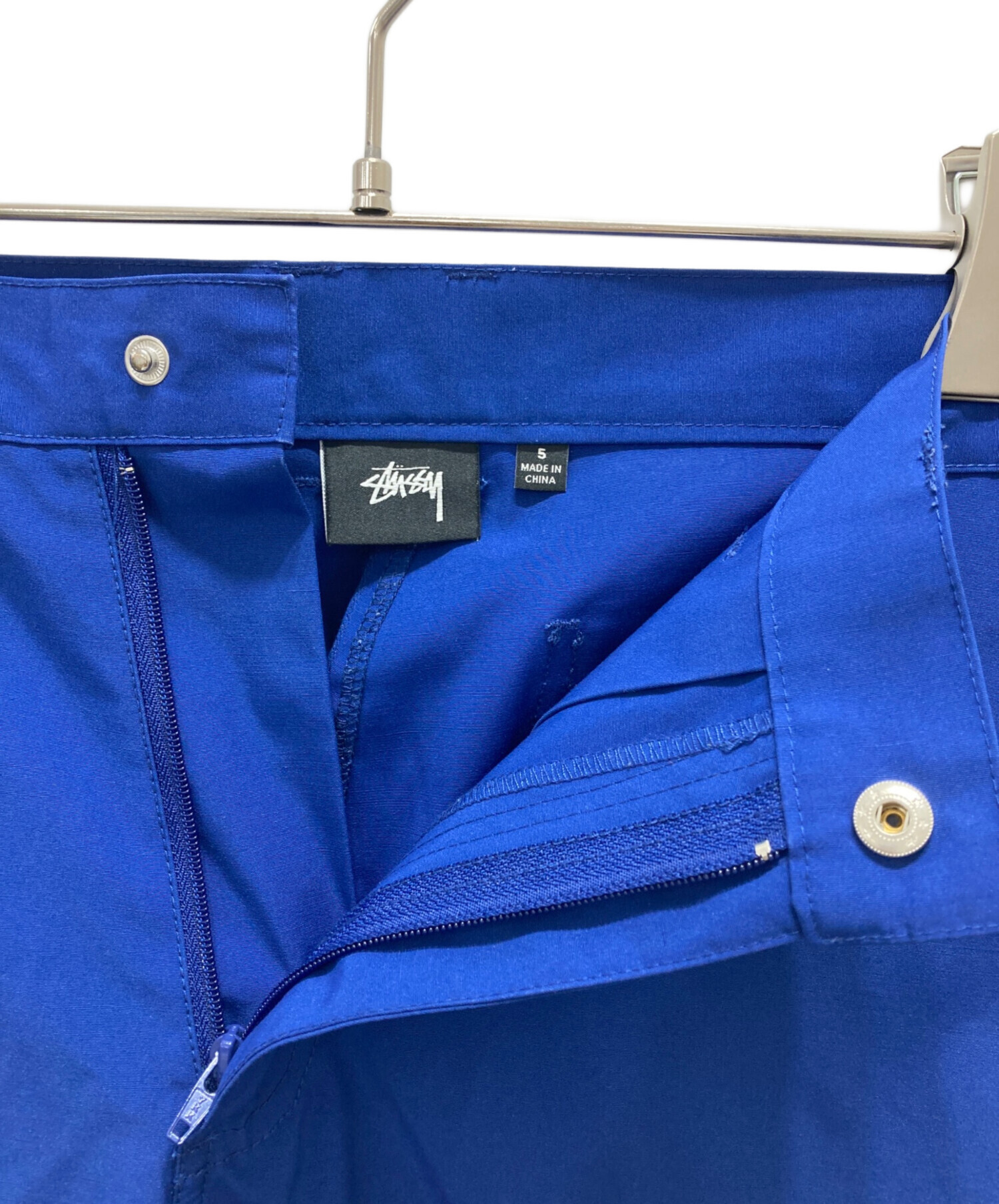 中古・古着通販】stussy (ステューシー) カーゴパンツ ブルー サイズ:5 