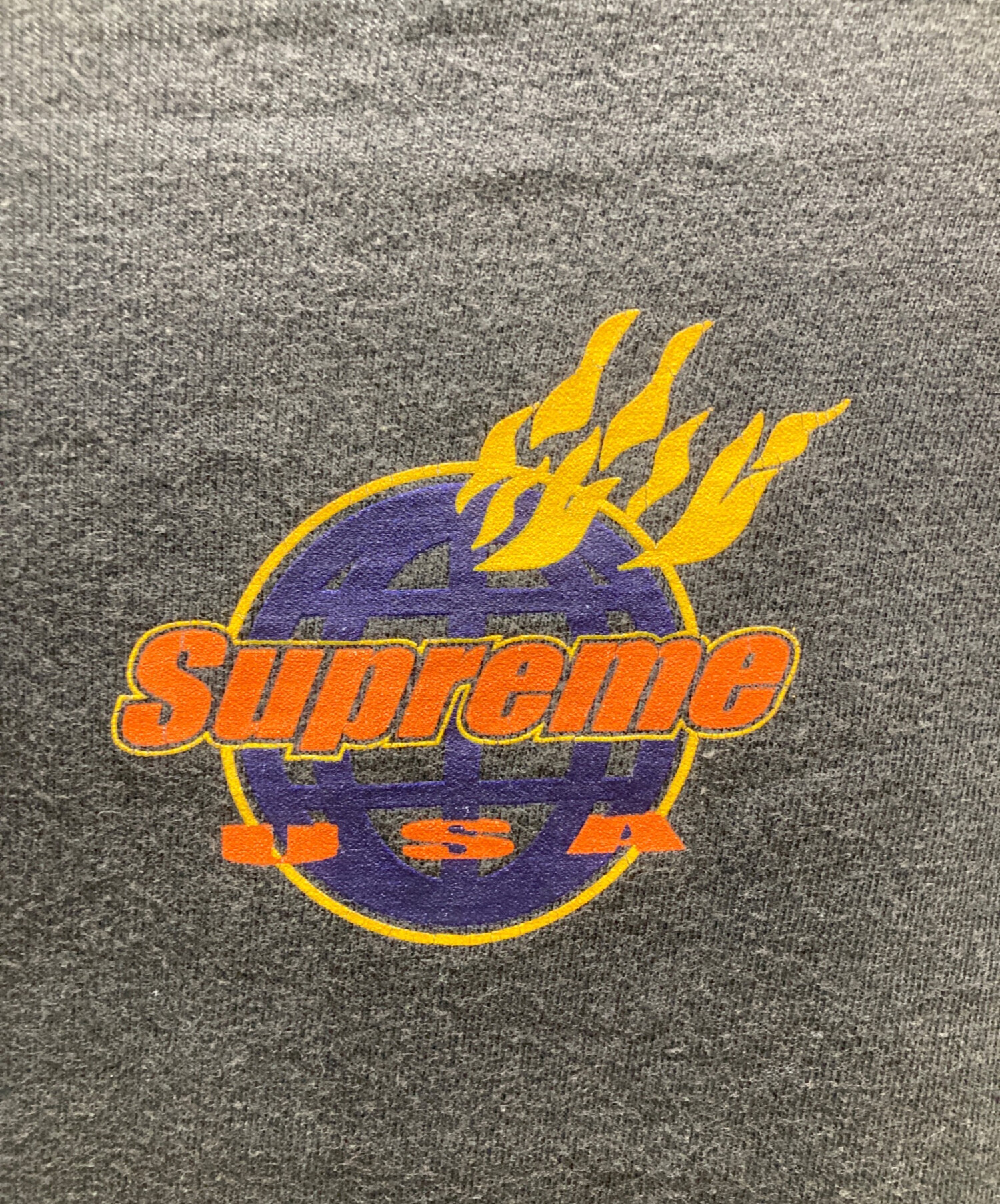 中古・古着通販】SUPREME (シュプリーム) 17AW Fire Tee ブラック 