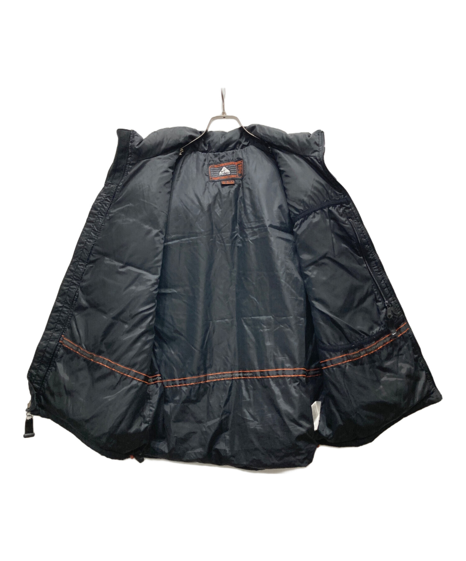 中古・古着通販】NIKE ACG (ナイキエーシージー) 中綿ベスト ブラック