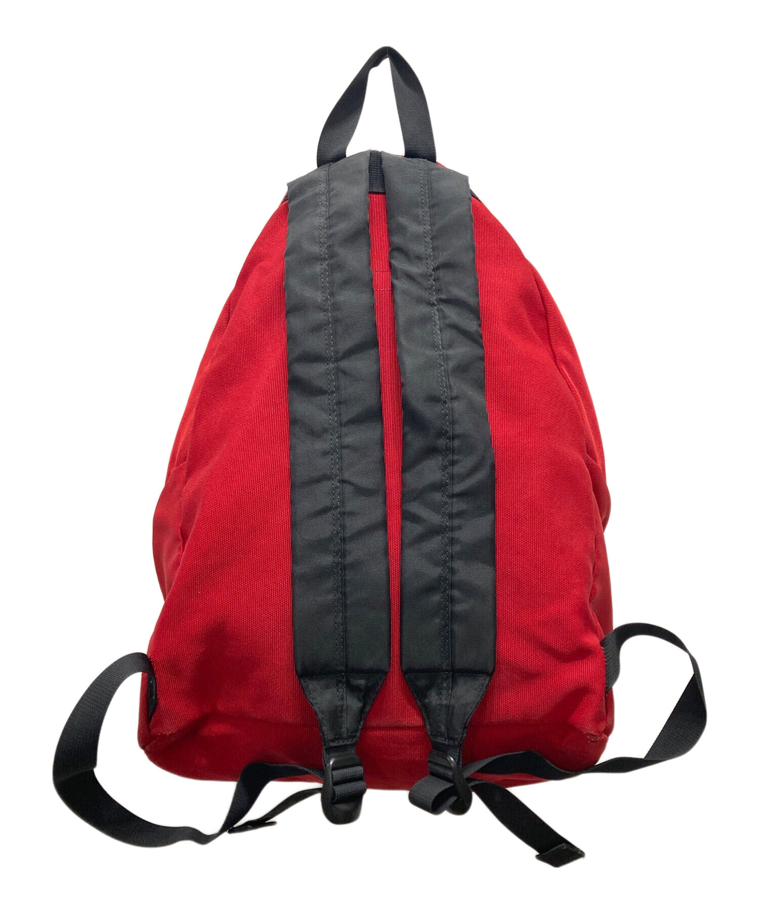 ステューシー old stussy付きリュック 赤/グレー 90s OLD STUSSY/Backpack/紺タグ/バックパック/リュック/レッド