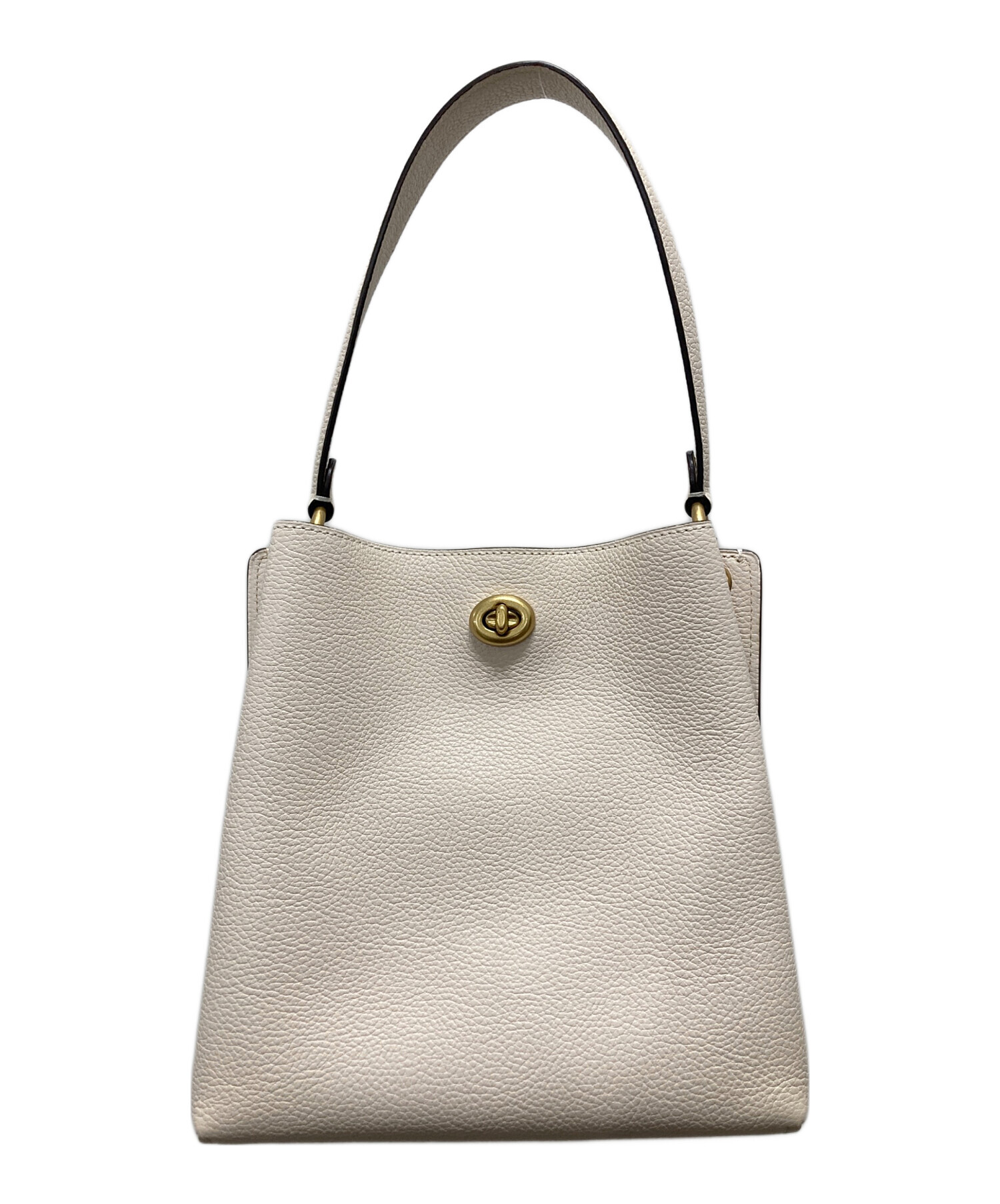 中古・古着通販】COACH (コーチ) チャーリーバケットバッグ ホワイト