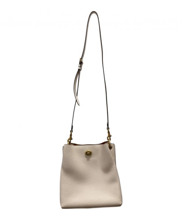 中古・古着通販】COACH (コーチ) チャーリーバケットバッグ ホワイト 中古・古着通販】COACH (コーチ) チャーリーバケットバッグ ホワイト