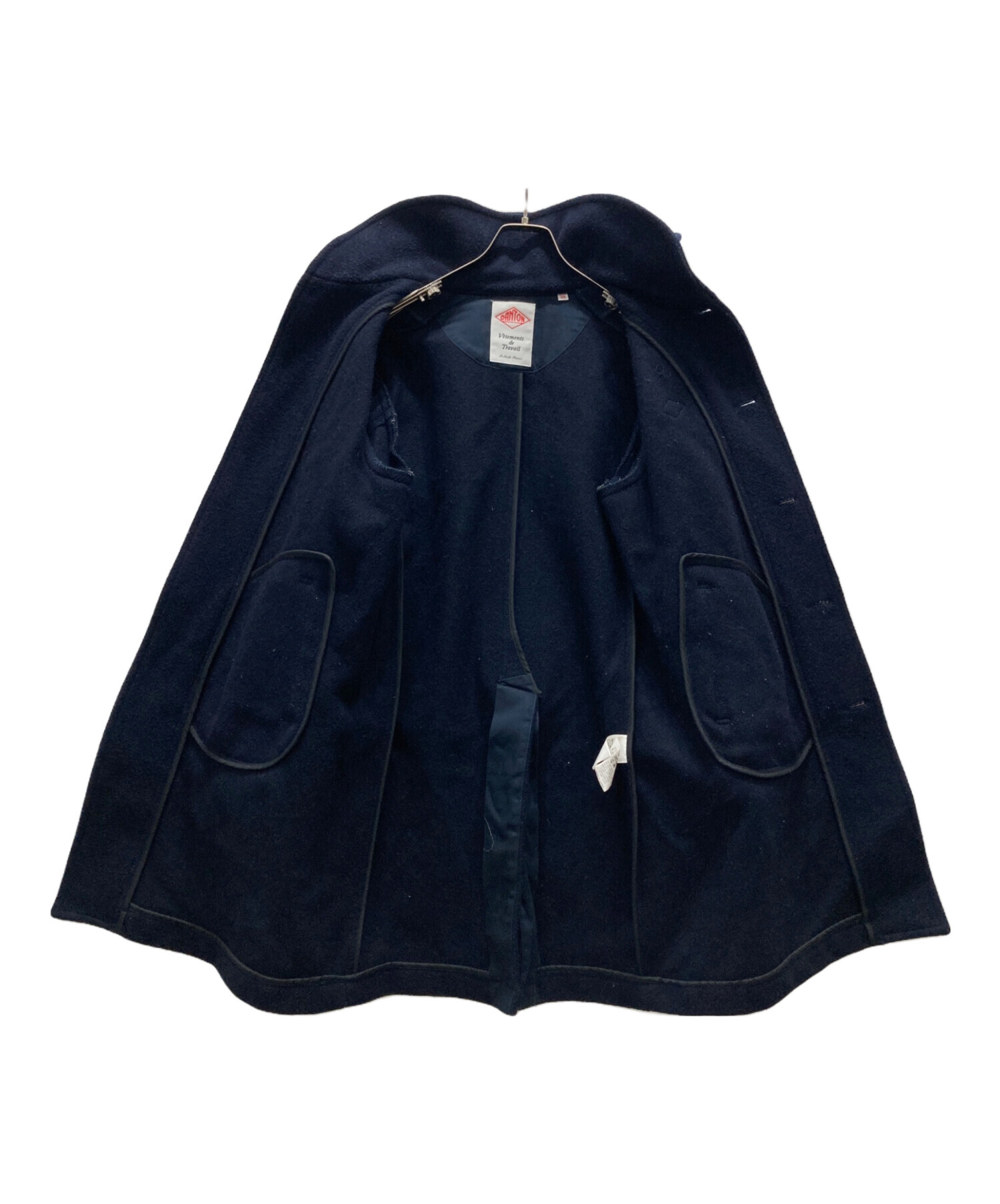 中古・古着通販】DANTON (ダントン) ウールモッサコート ネイビー
