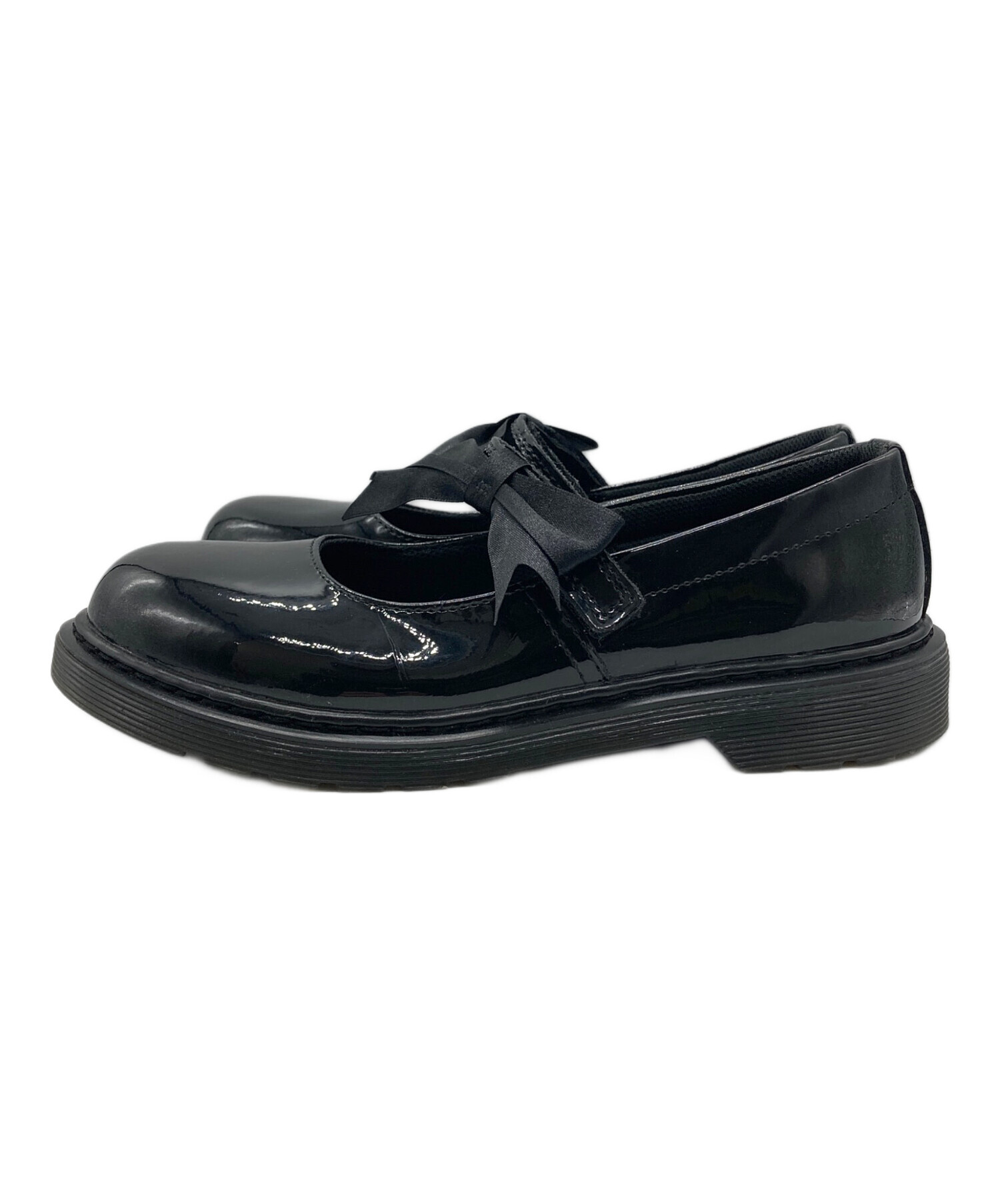 【新品未使用】　Dr. Martens ブラックエナメルドレスシューズ 中古・古着通販】Dr.Martens (ドクターマーチン) エナメルメリー