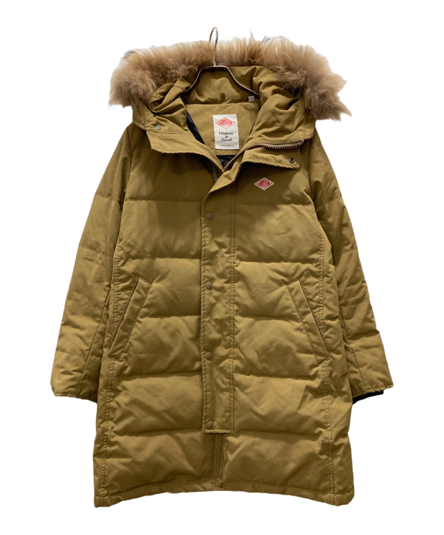 中古・古着通販】DANTON (ダントン) ファー付きフーデットダウンコート