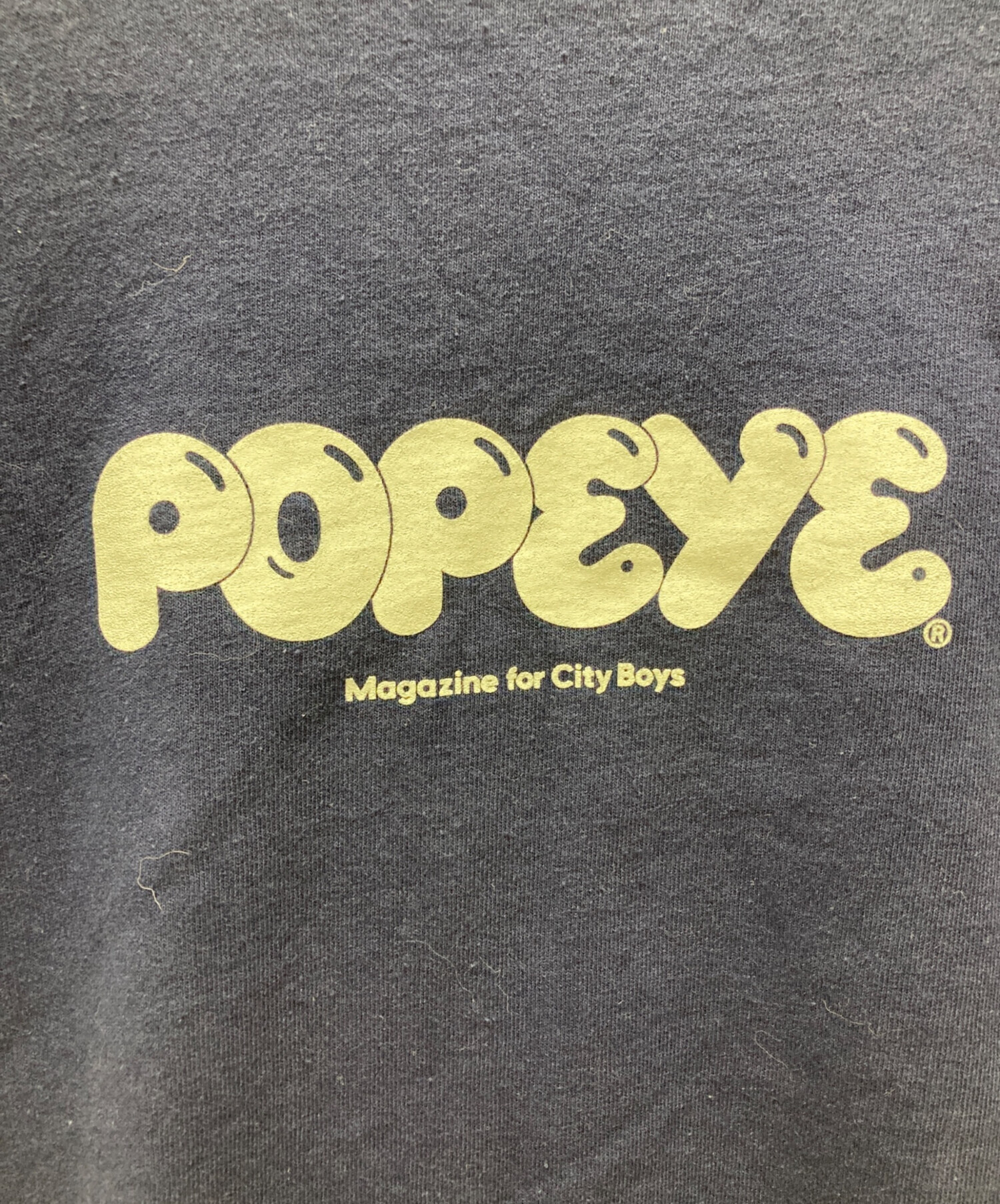 中古・古着通販】popeye (ポパイ) Tシャツ ネイビー サイズ:M 