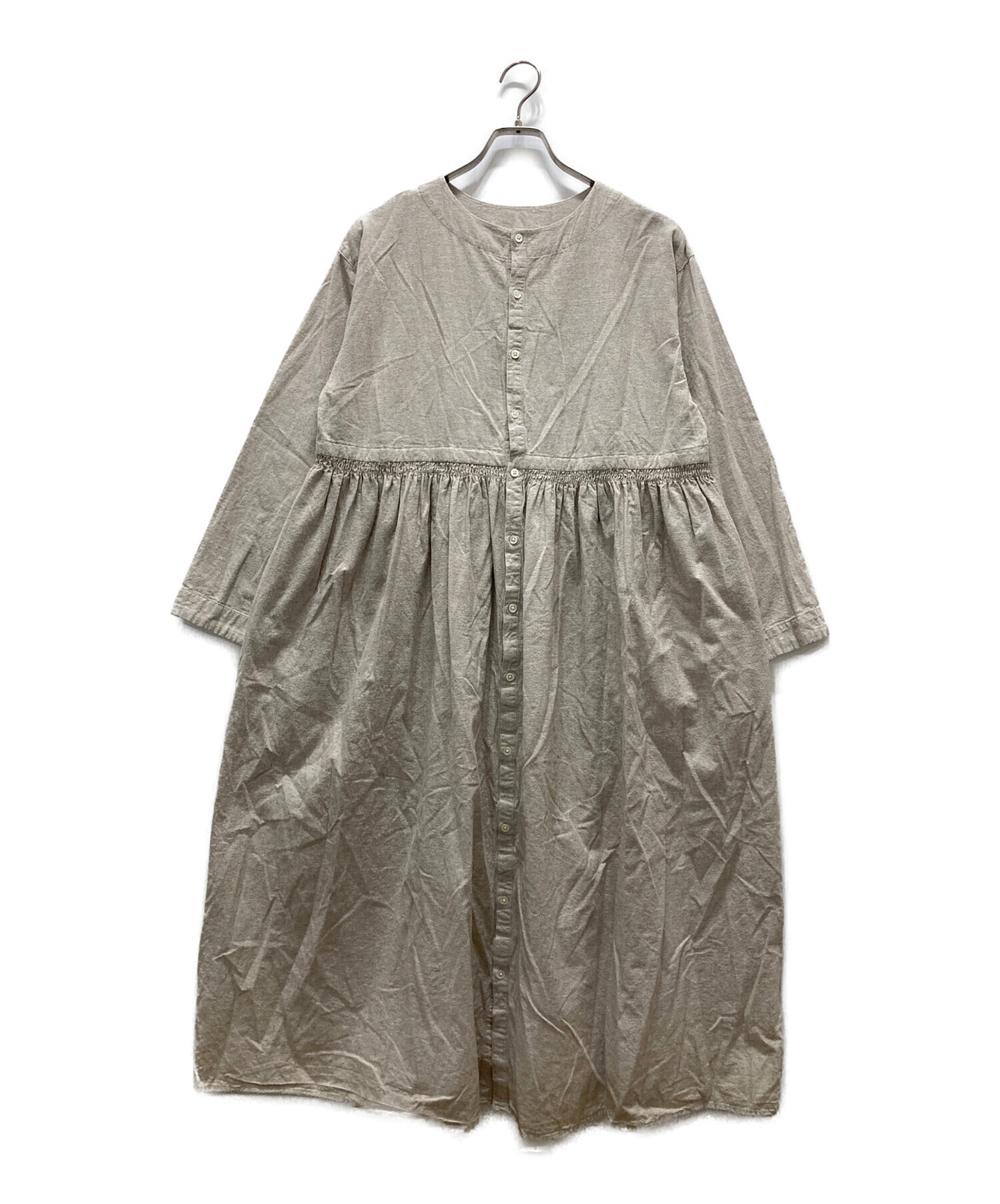 中古・古着通販】KAGURE (カグレ) ウエストギャザーワンピース