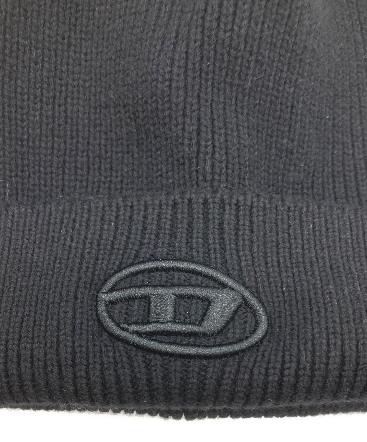 中古・古着通販】DIESEL (ディーゼル) ニット帽 ブラック｜ブランド