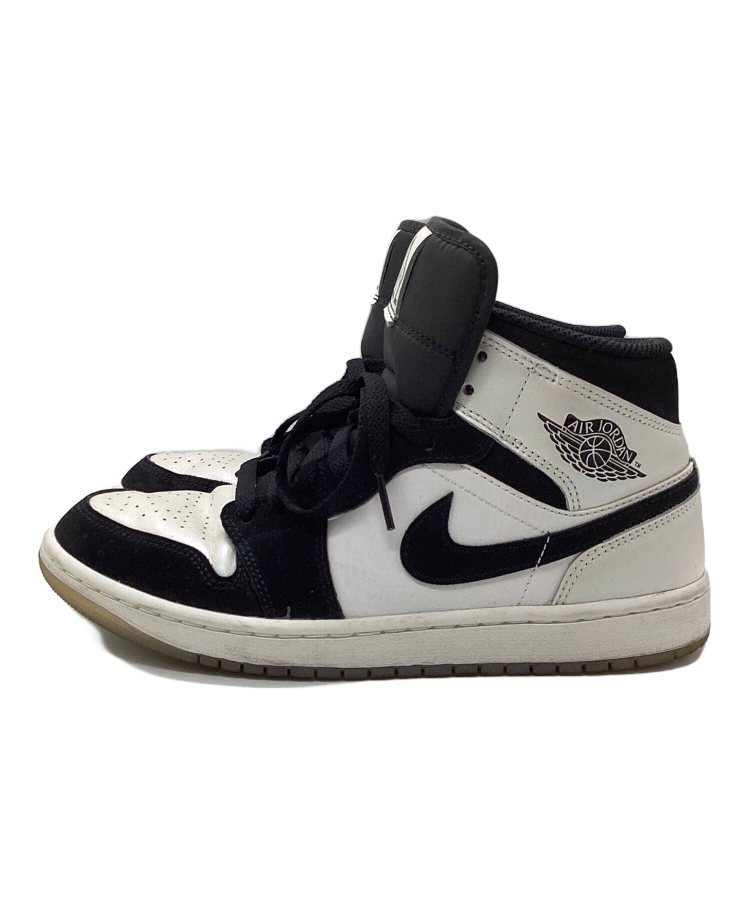 中古・古着通販】NIKE (ナイキ) AIR JORDAN 1 MID SE ホワイト サイズ 