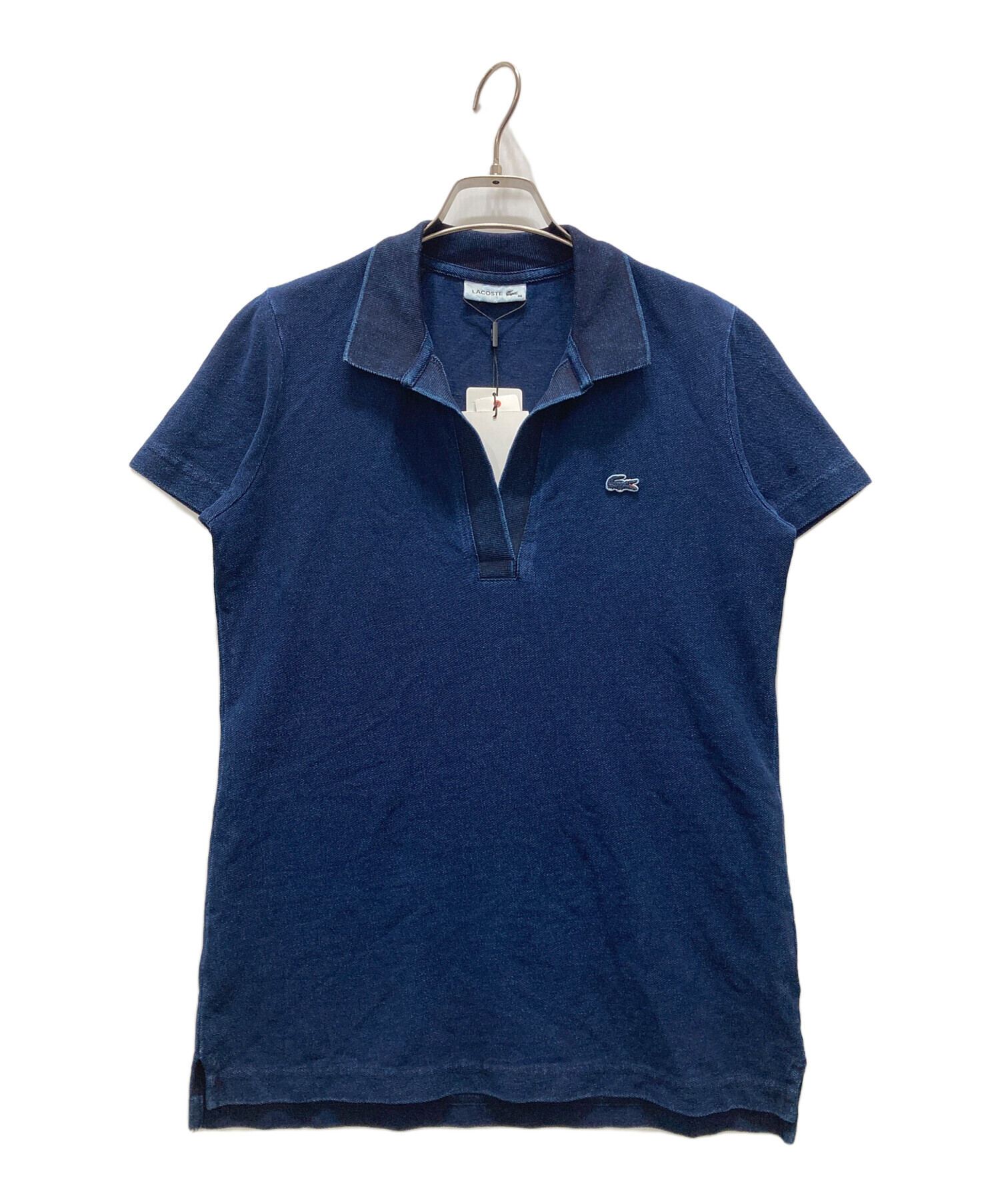 中古・古着通販】LACOSTE (ラコステ) 藍染風ポロシャツ インディゴ