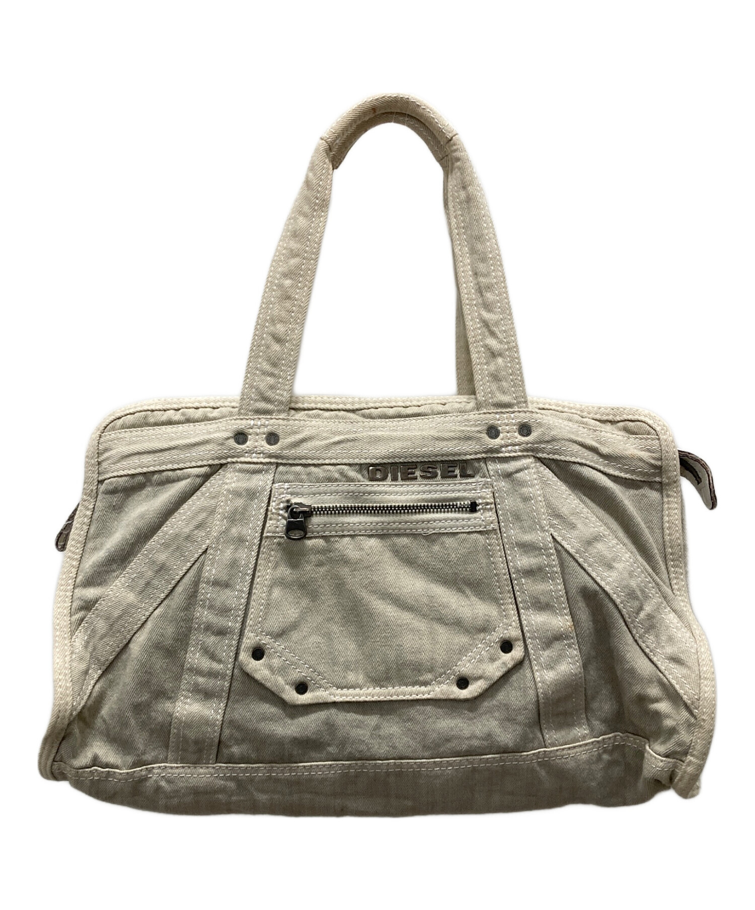 中古・古着通販】DIESEL (ディーゼル) ハンドバッグ/Y2K グレー