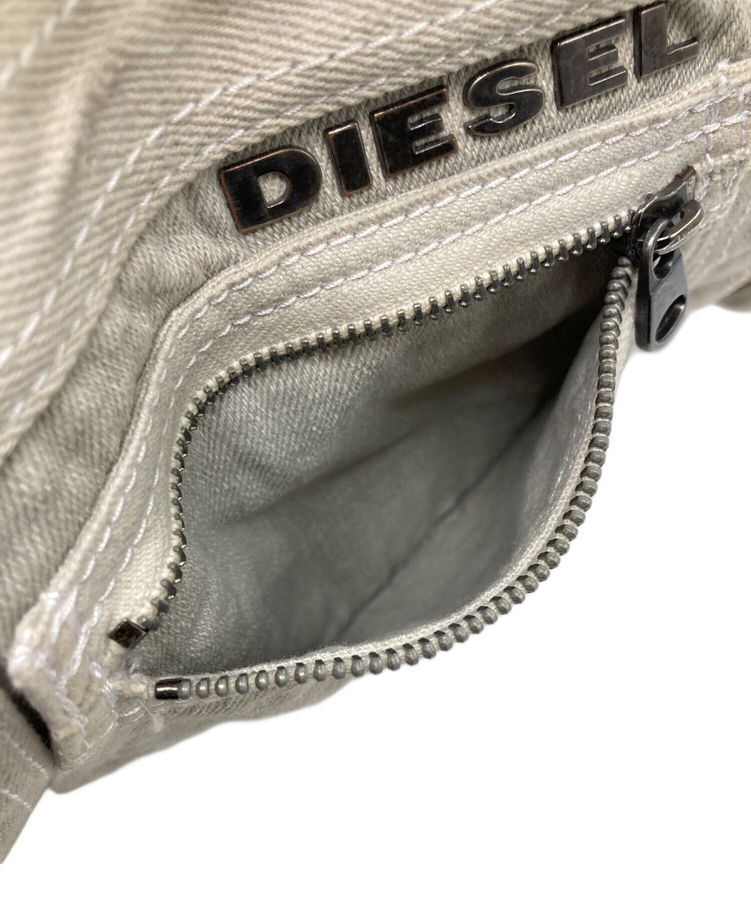 中古・古着通販】DIESEL (ディーゼル) ハンドバッグ/Y2K グレー