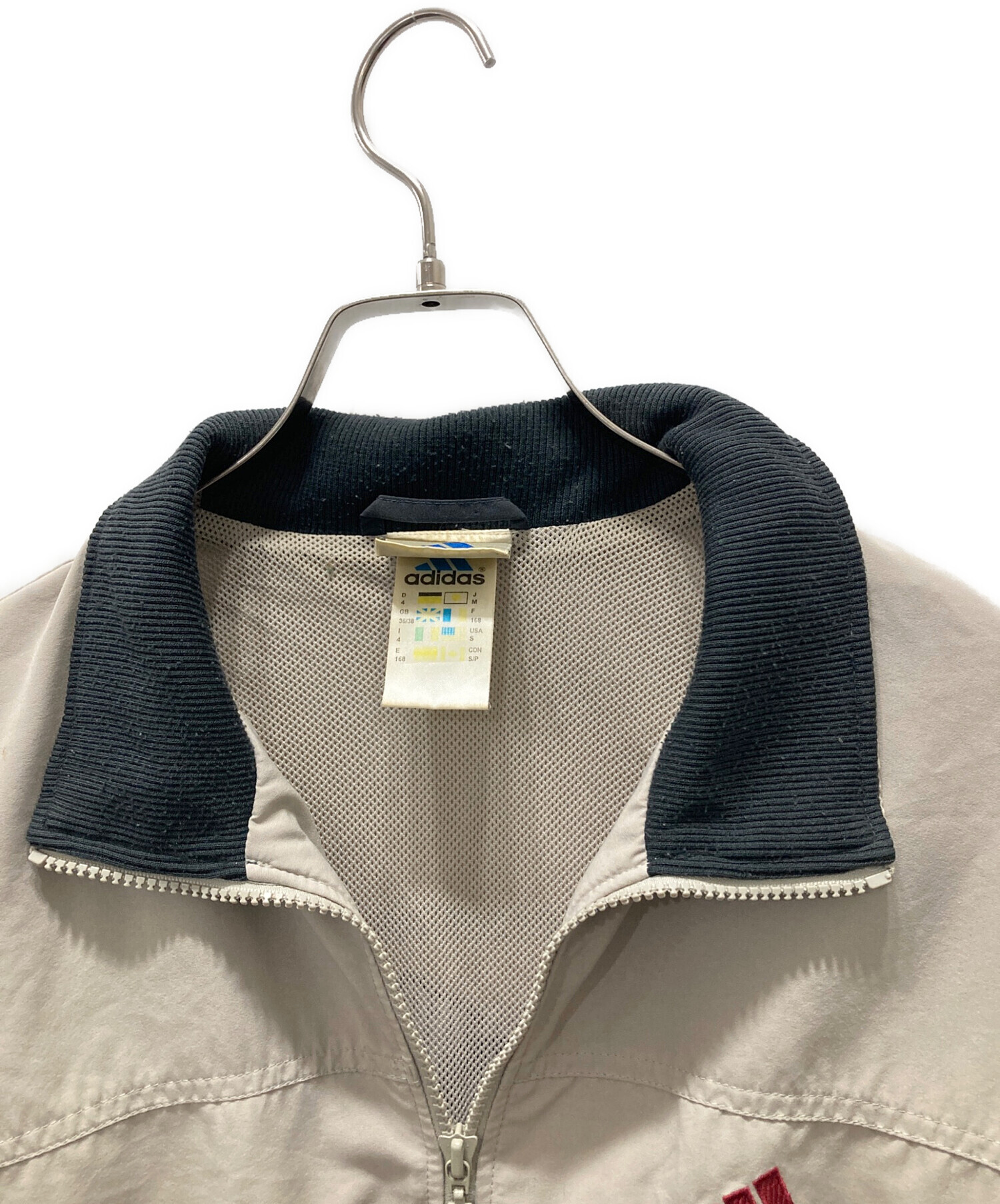 中古・古着通販】adidas (アディダス) トラックジャケット グレー
