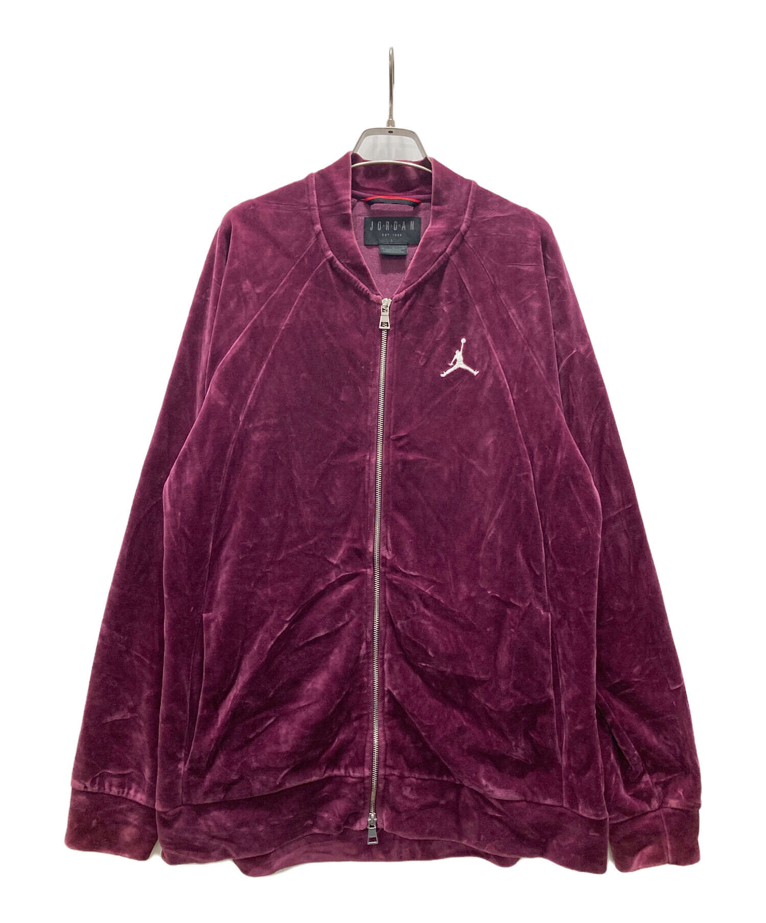 中古・古着通販】JORDAN (ジョーダン) ベロアジャケット パープル 