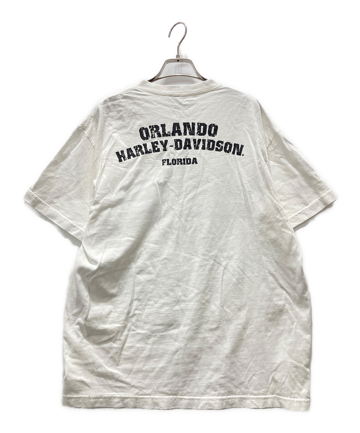 ハーレーダビッドソン プリントTee ロゴ 中古・古着通販】HARLEY-DAVIDSON (ハーレーダビッドソン) プリントT