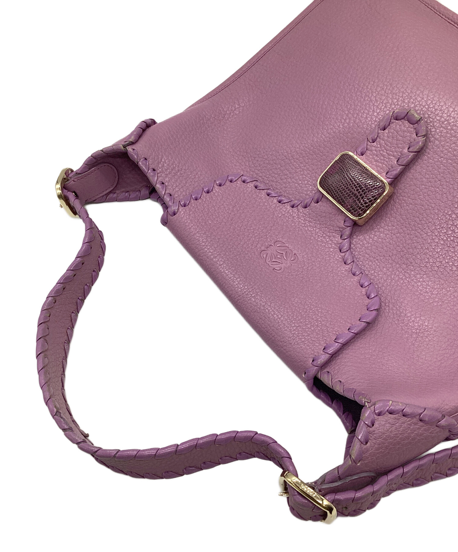 中古・古着通販】LOEWE (ロエベ) グラナダ トートバッグ パープル