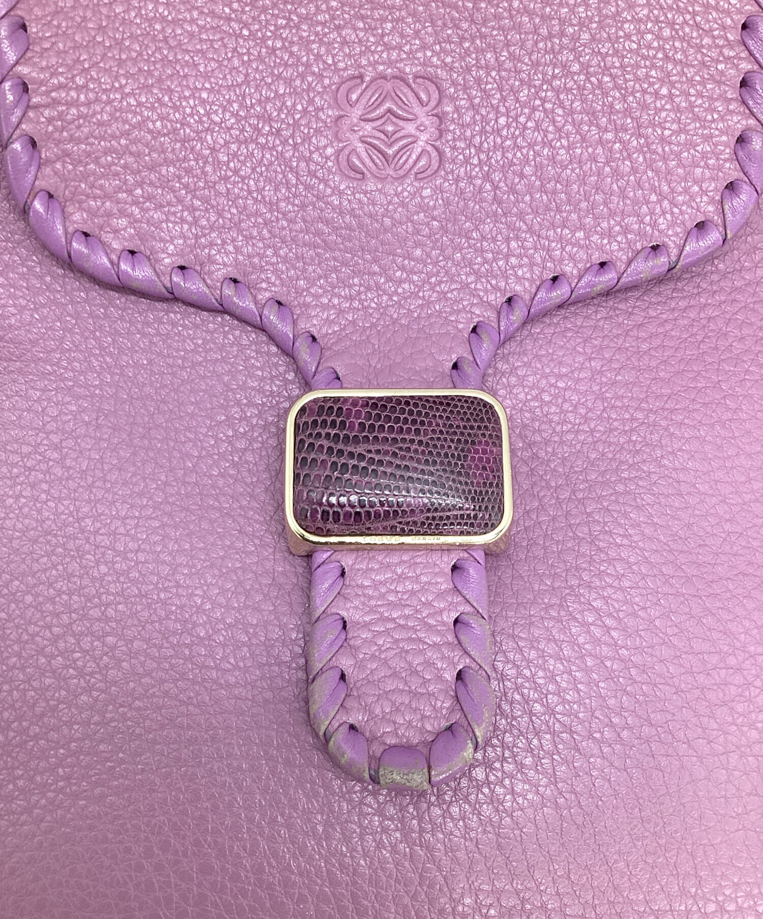 中古・古着通販】LOEWE (ロエベ) グラナダ トートバッグ パープル