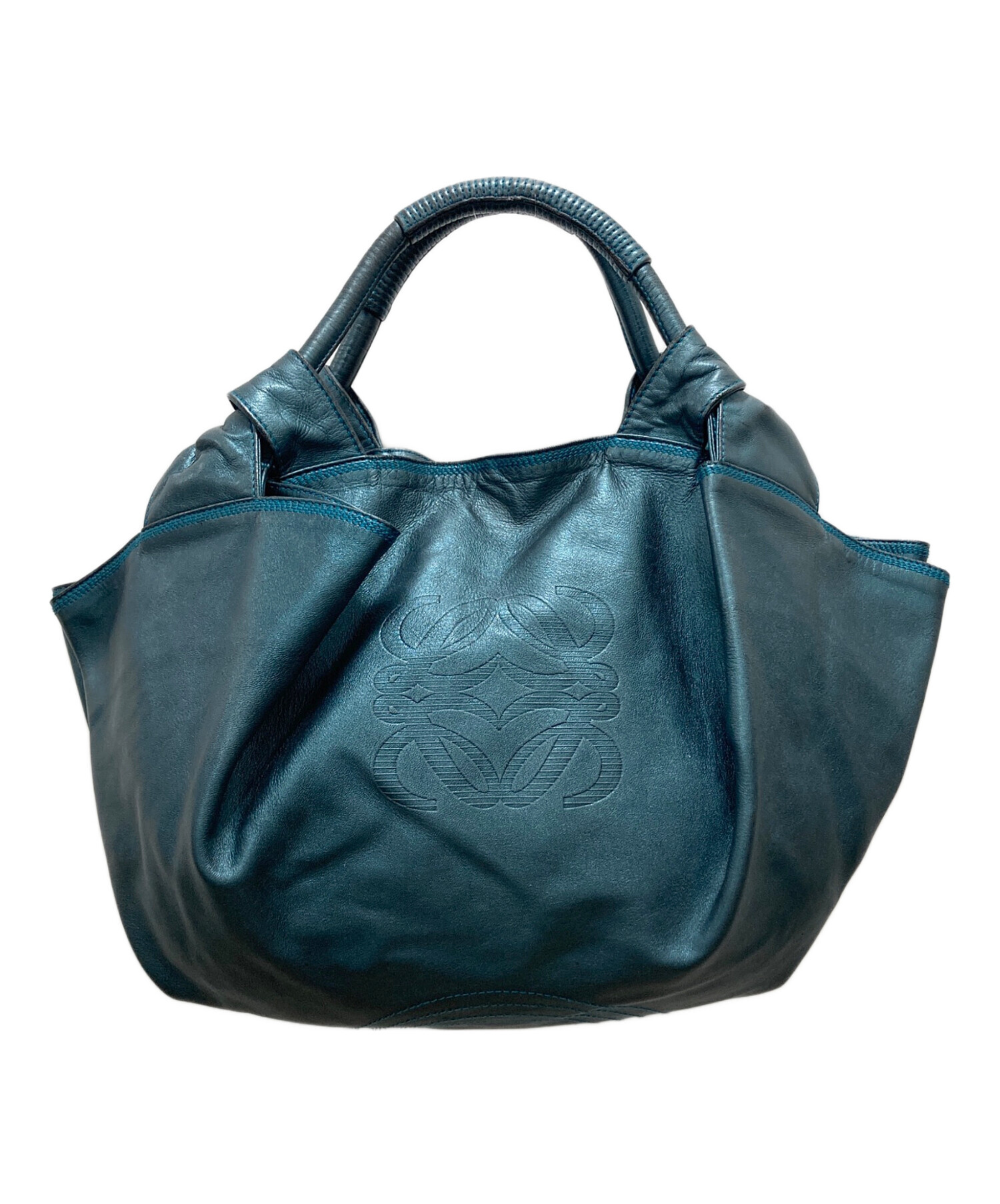 中古・古着通販】LOEWE (ロエベ) ナッパアイレ レザーハンドバッグ
