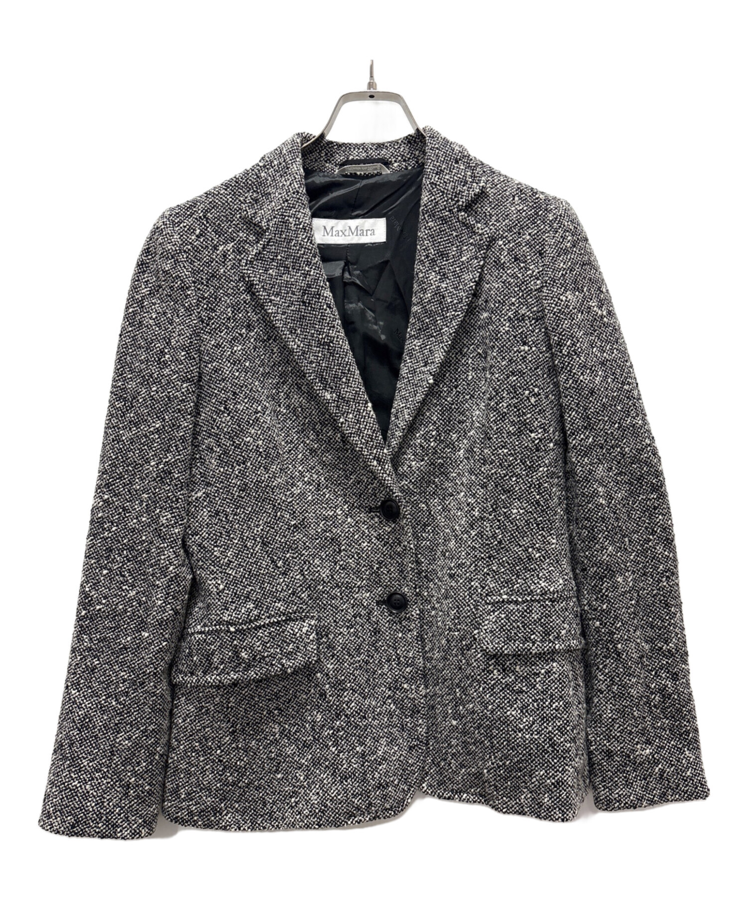 中古・古着通販】MaxMara (マックスマーラ) ツイードジャケット
