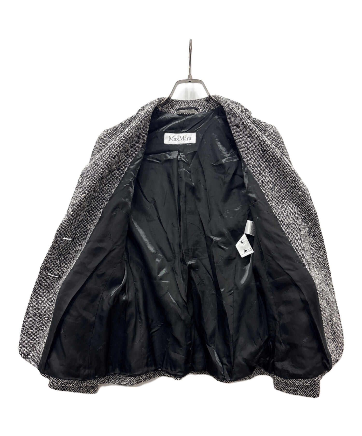 中古・古着通販】MaxMara (マックスマーラ) ツイードジャケット