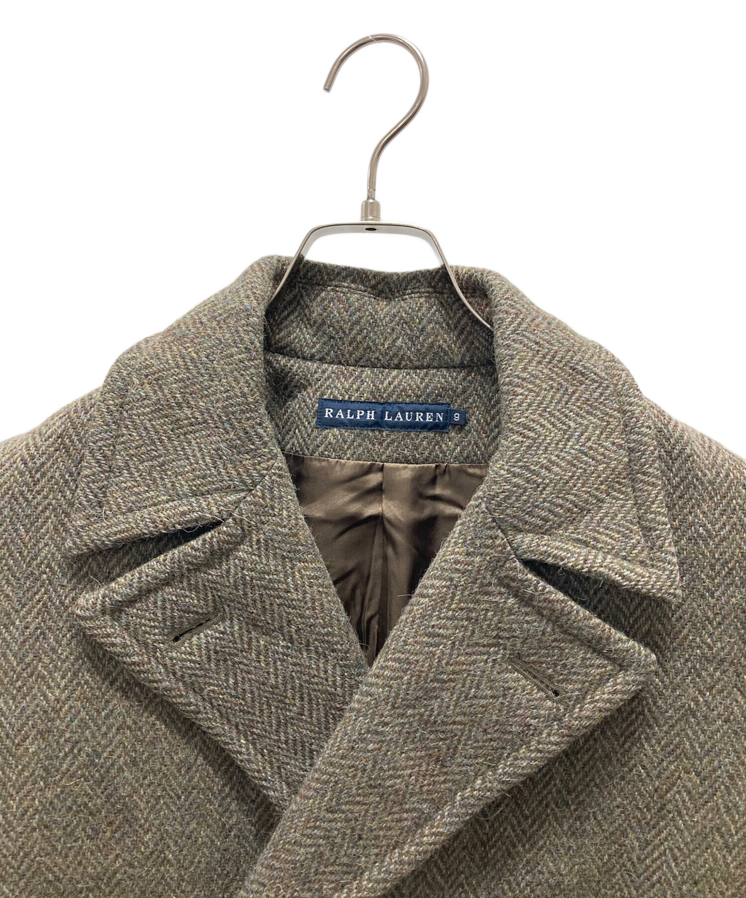 中古・古着通販】RALPH LAUREN (ラルフローレン) ヘリンボーンダブル