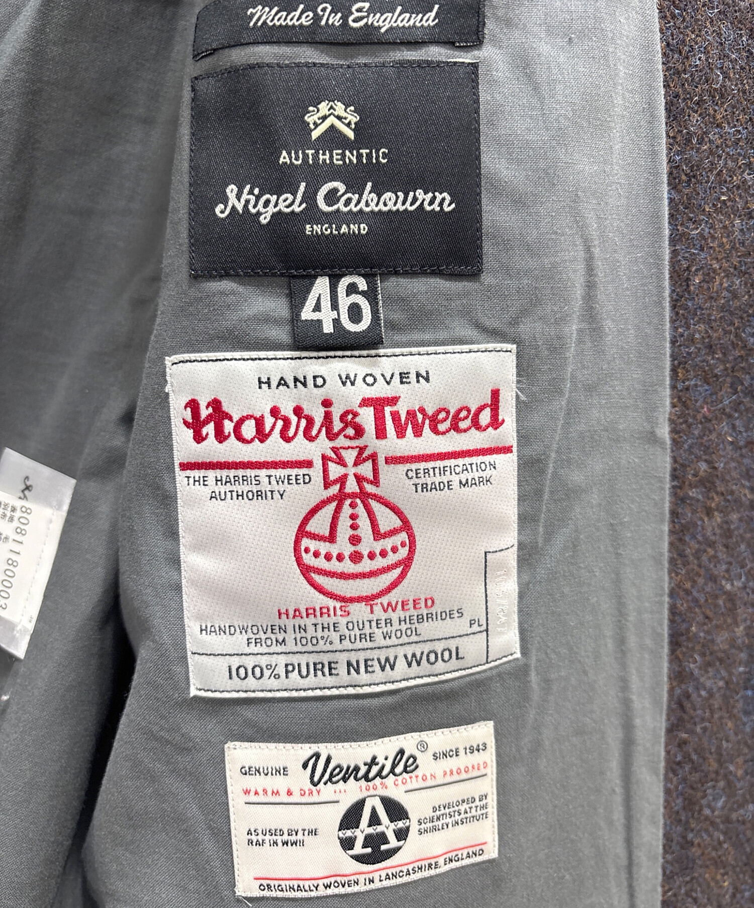 中古・古着通販】NIGEL CABOURN (ナイジェルケーボン) MALLORY JACKET