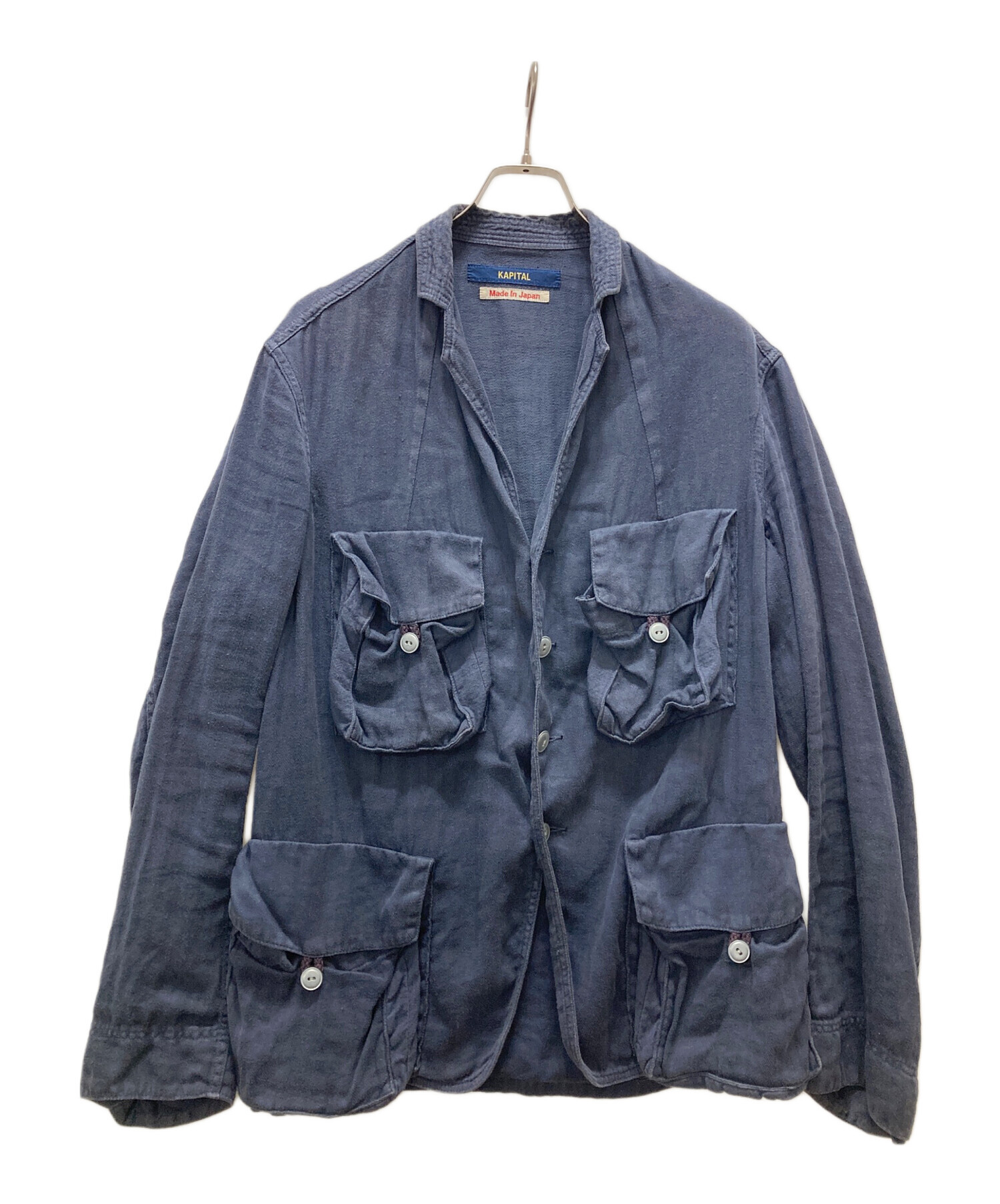 中古・古着通販】KAPITAL (キャピタル) マルチポケット リネン