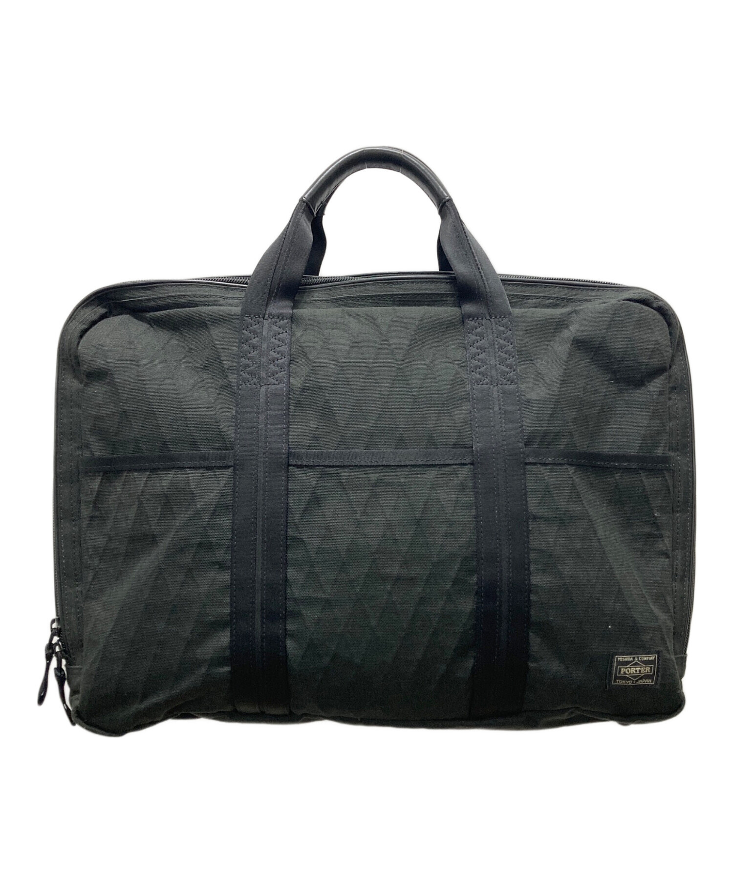 PORTER　REAL　ブリーフケース　☆中古美品☆ 中古・古着通販】PORTER (ポーター) ブリーフケース ブラック