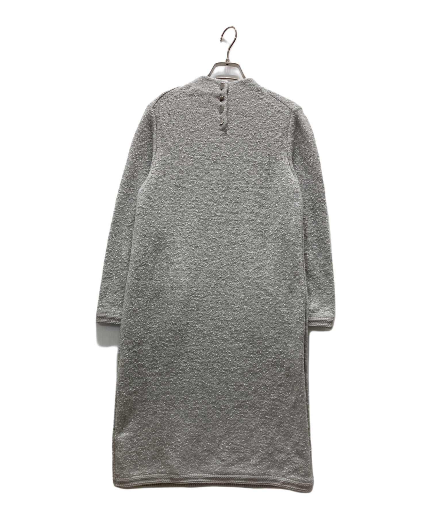 中古・古着通販】ANAYI (アナイ) ウールブークレ配色 ワンピース
