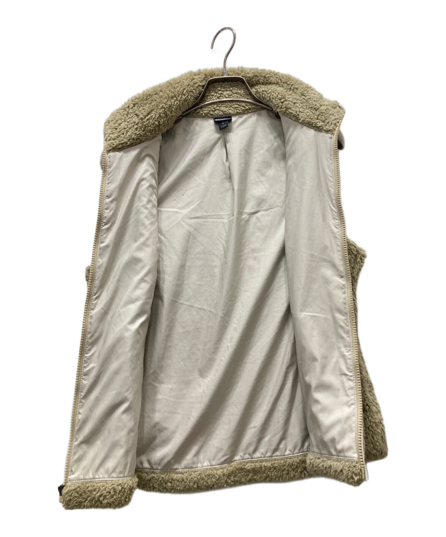中古・古着通販】Patagonia (パタゴニア) フリースベスト ベージュ