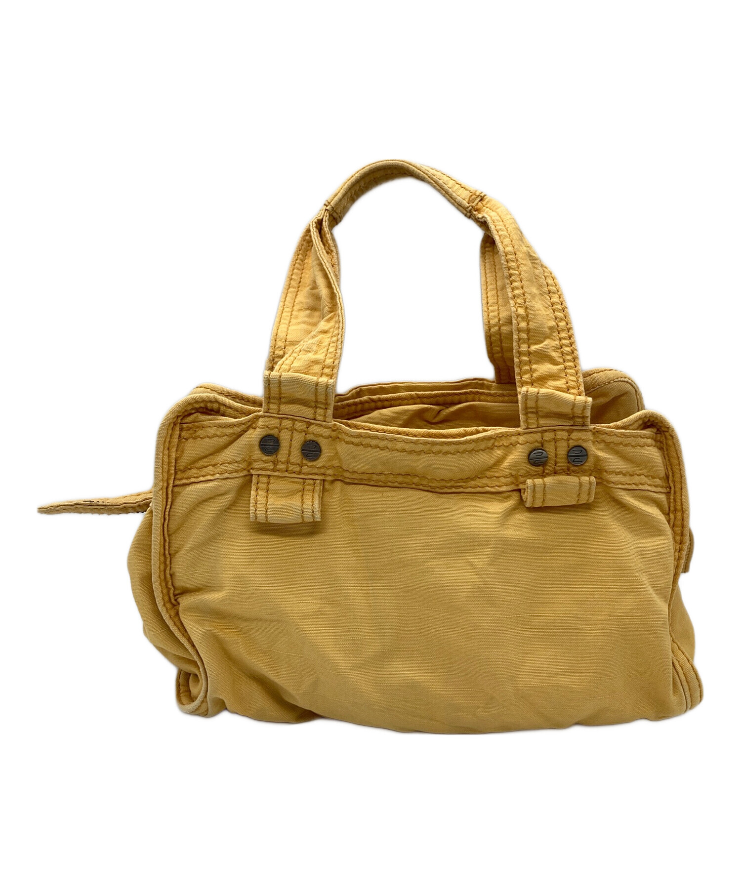 中古・古着通販】DIESEL (ディーゼル) ハンドバッグ イエロー