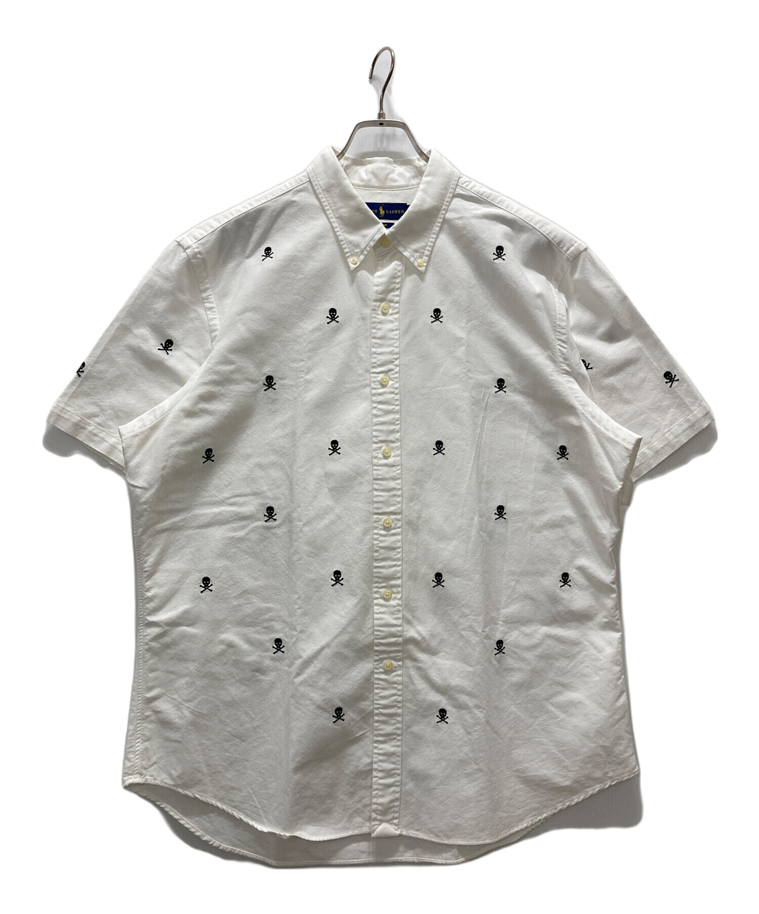 中古・古着通販】RALPH LAUREN (ラルフローレン) スカル刺繍半袖BD